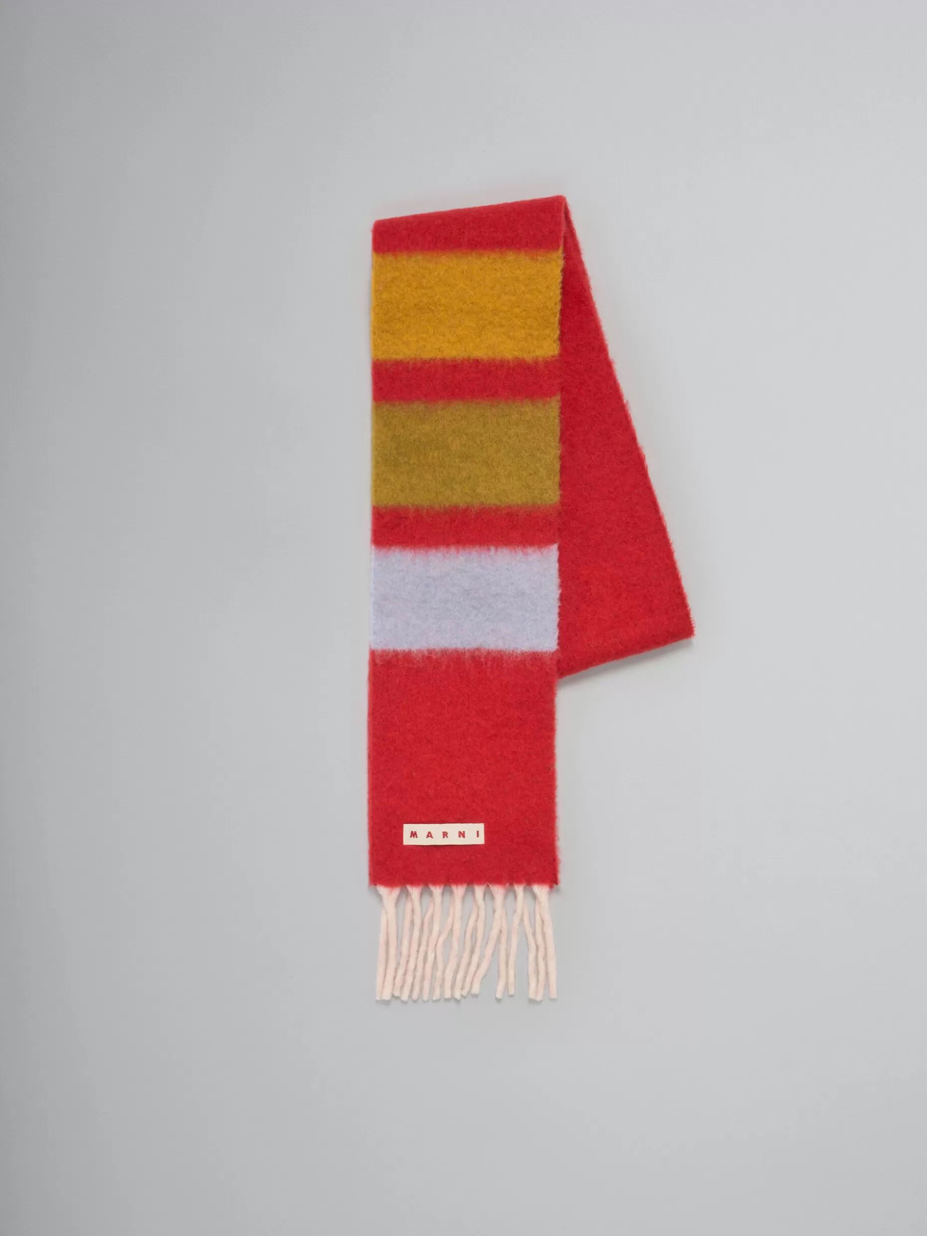 Women Marni Alpaca Striped Scarf