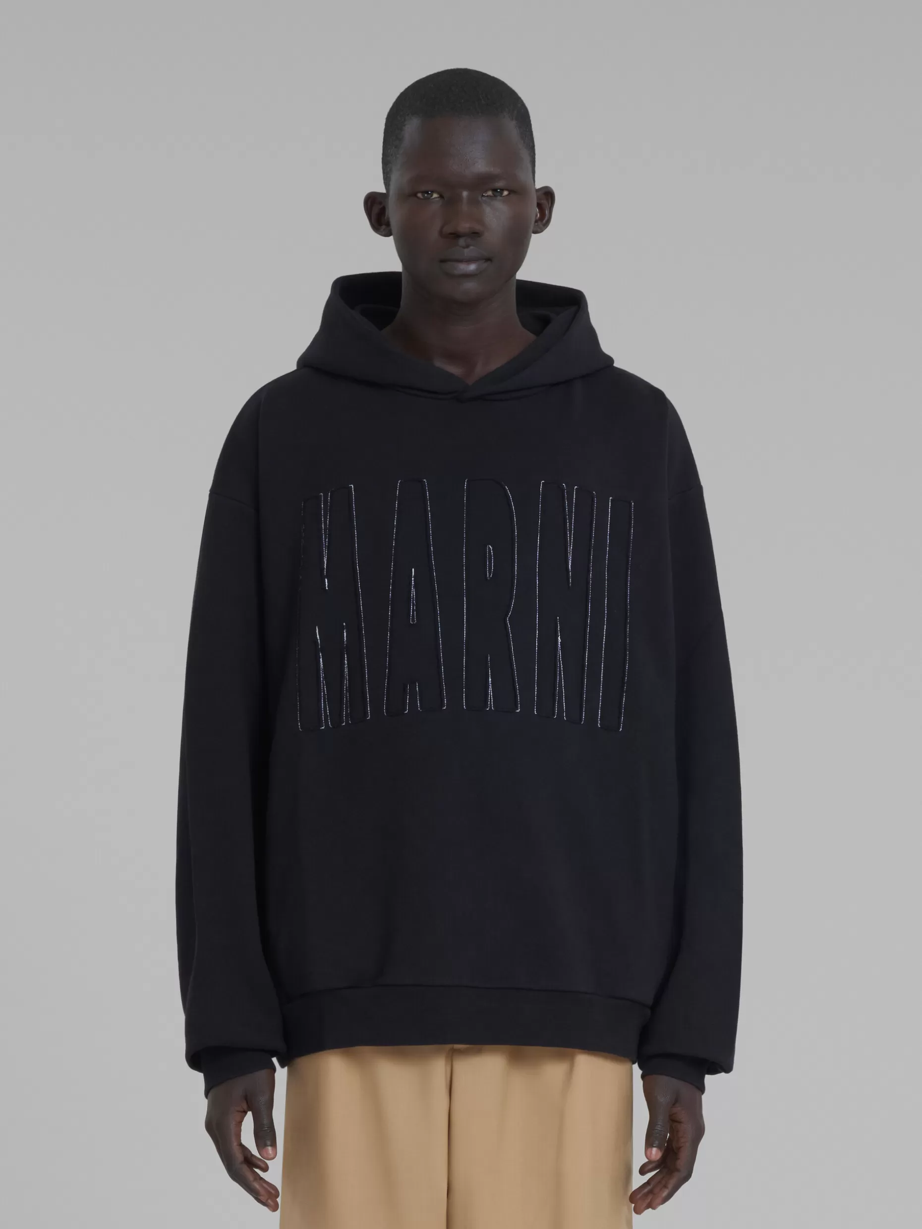 Men Marni Cotton Sweatshirt With Logo