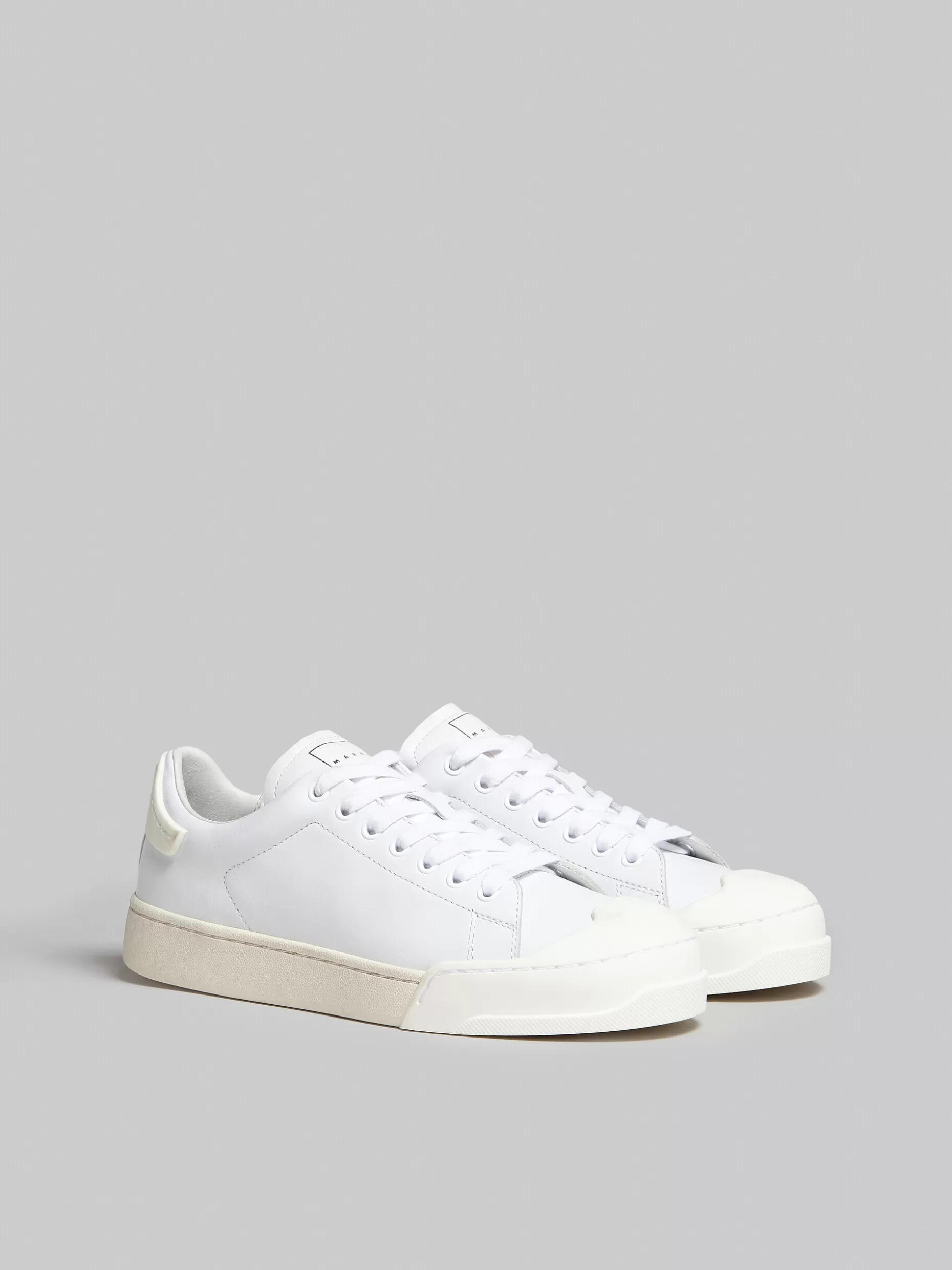 Men Marni Dada Bumper Sneaker In White Leather