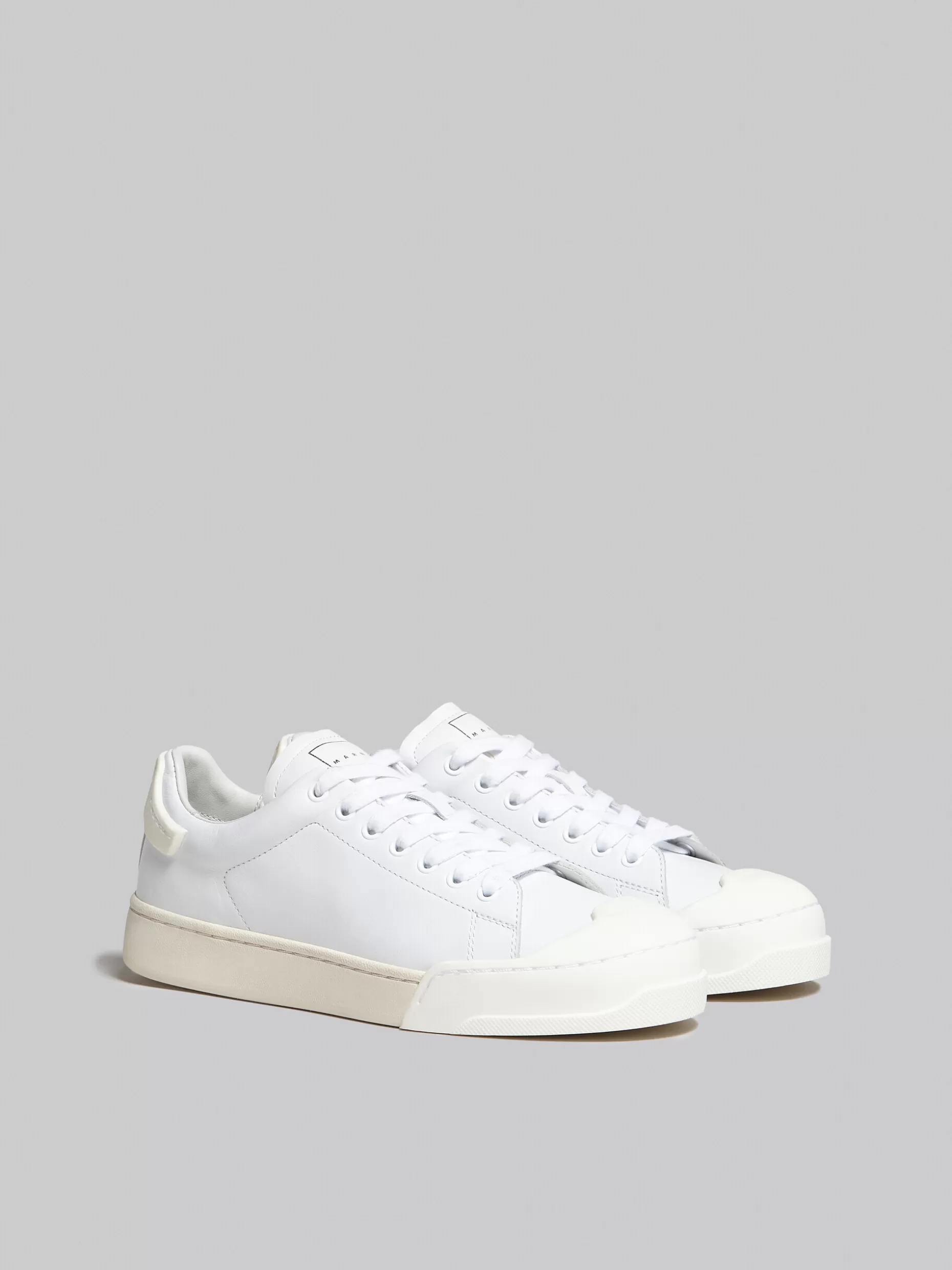 Women Marni Dada Bumper Sneaker In White Leather