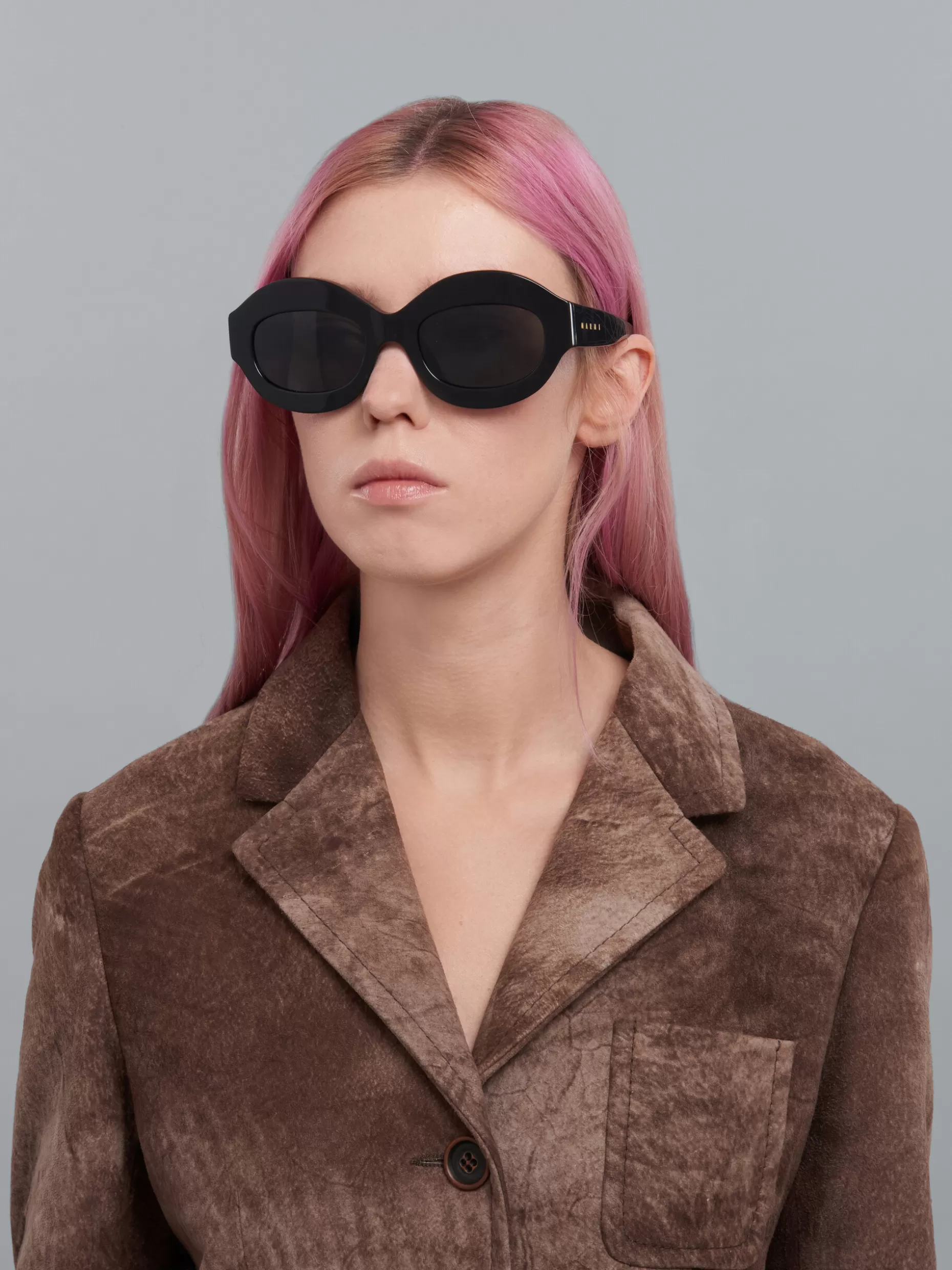 Women Marni Ik Kil Cenote Acetate Sunglasses