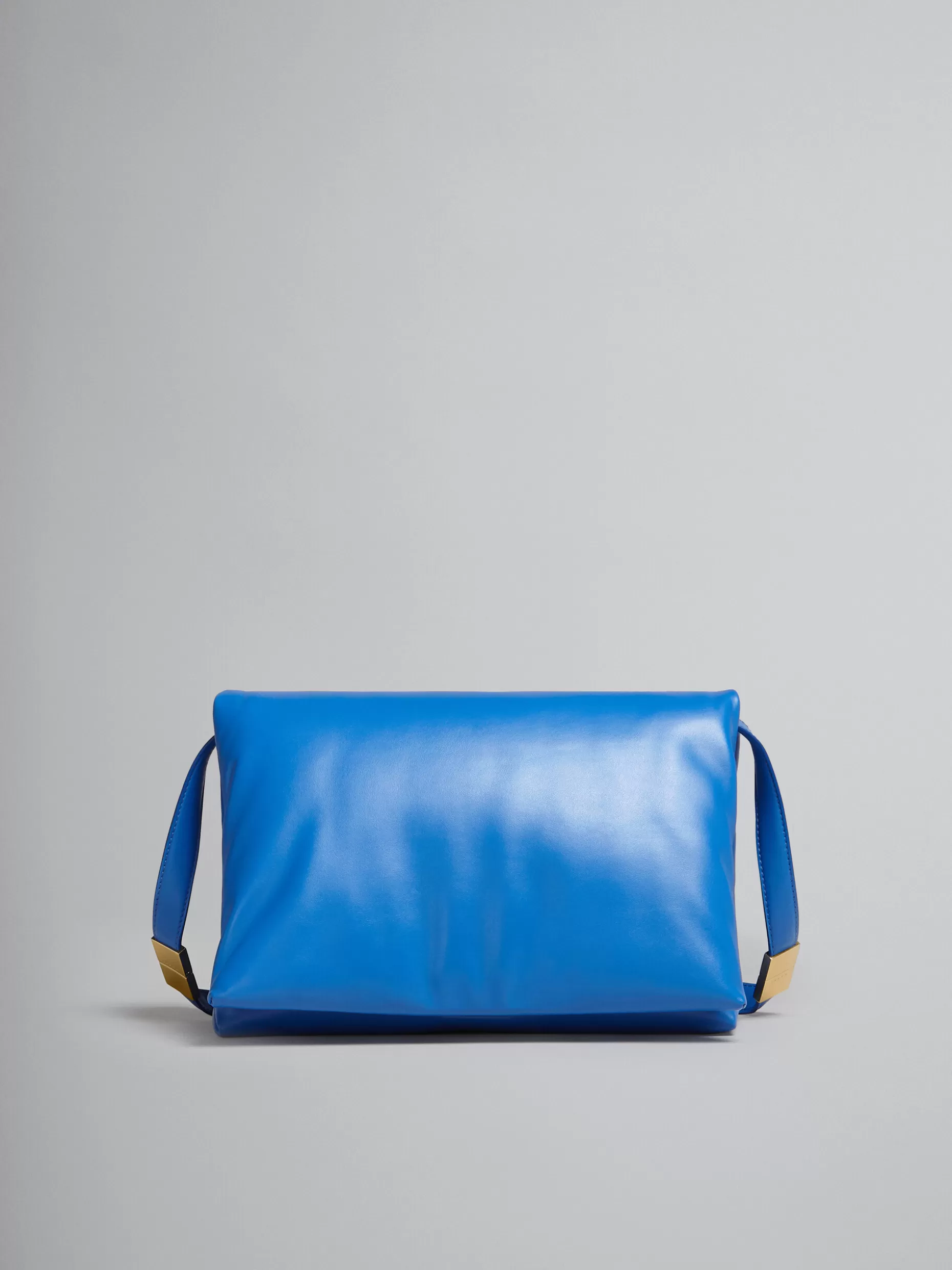 Women Marni Large Blue Calsfkin Prisma Bag