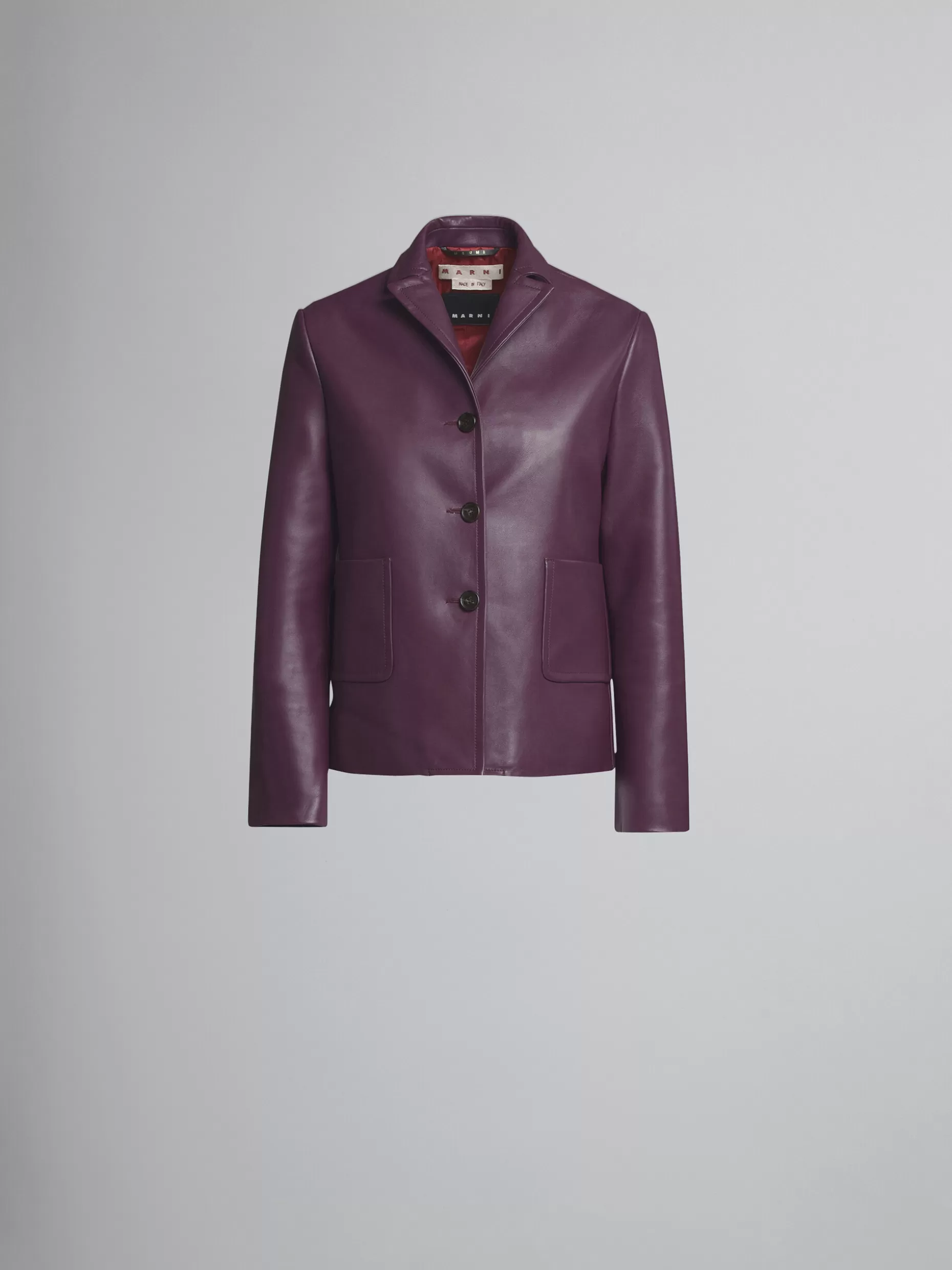 Women Marni Leather Jacket