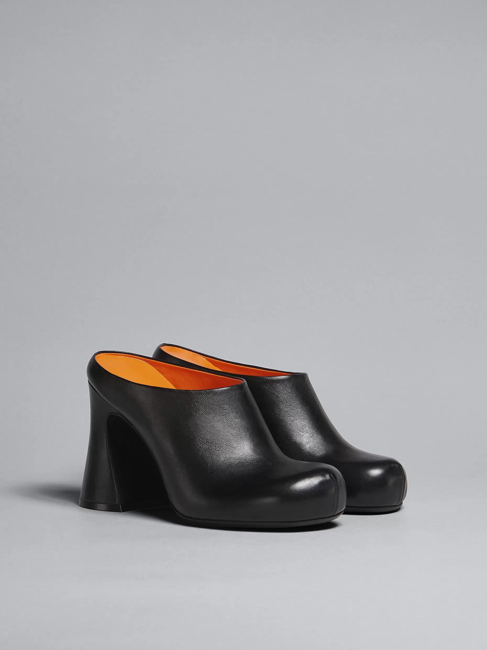 Women Marni Leather Sabot