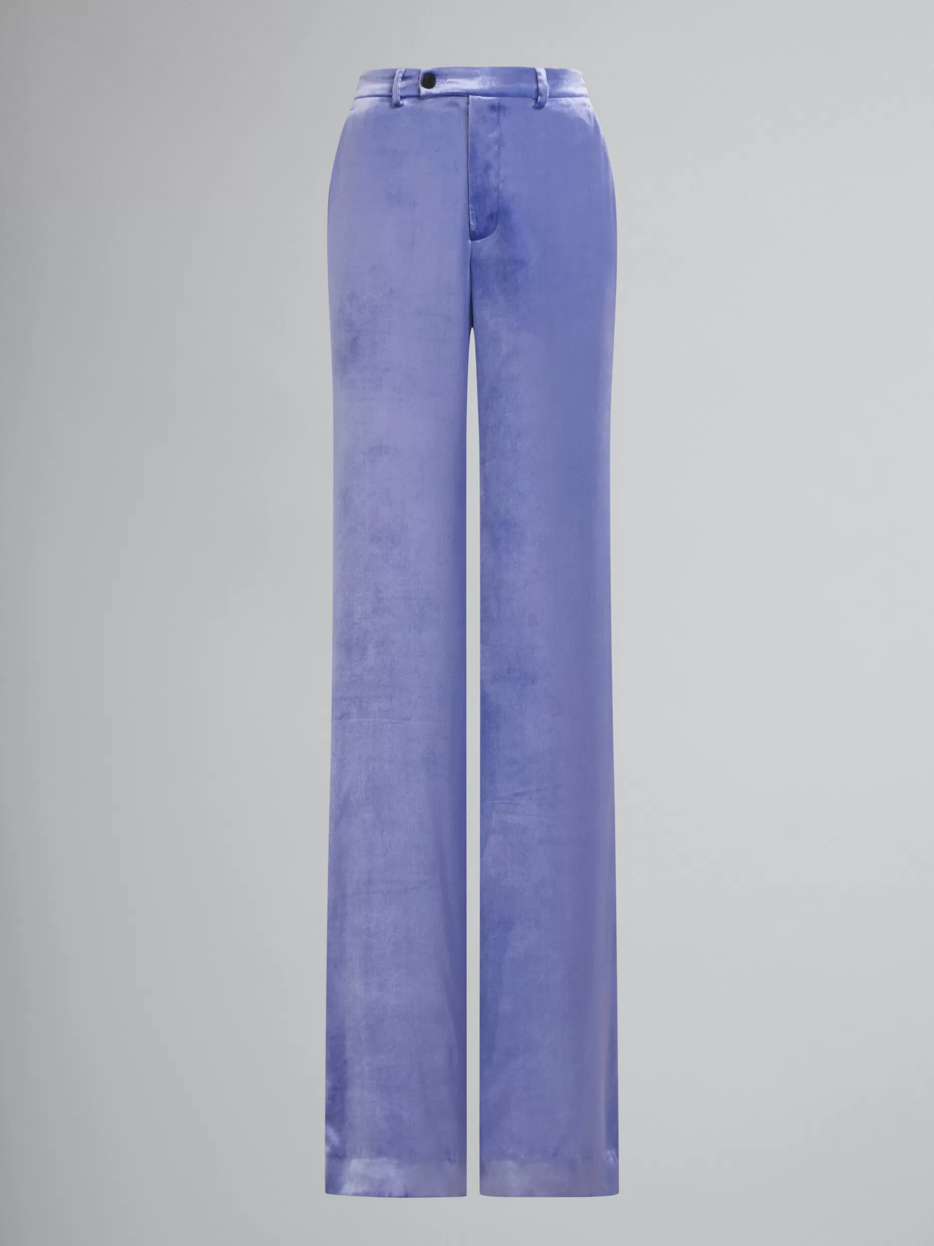 Women Marni Lilac Velvet Trousers