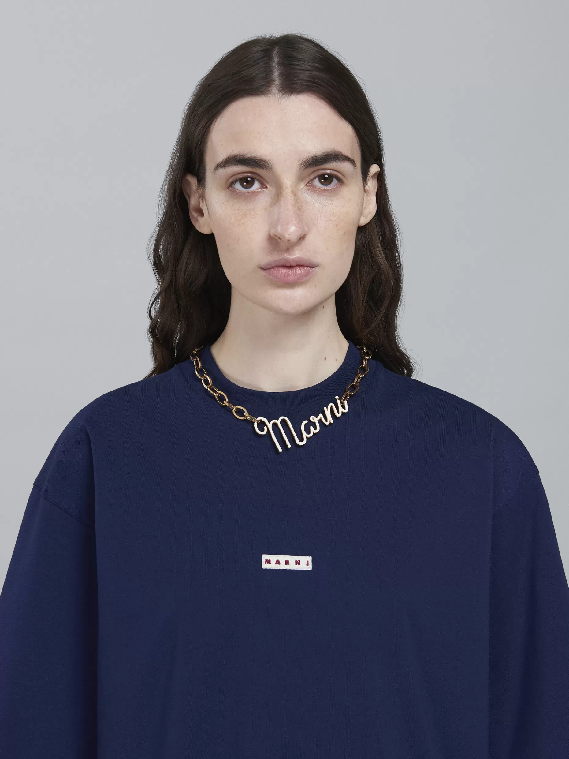 Women Marni Logo Necklace