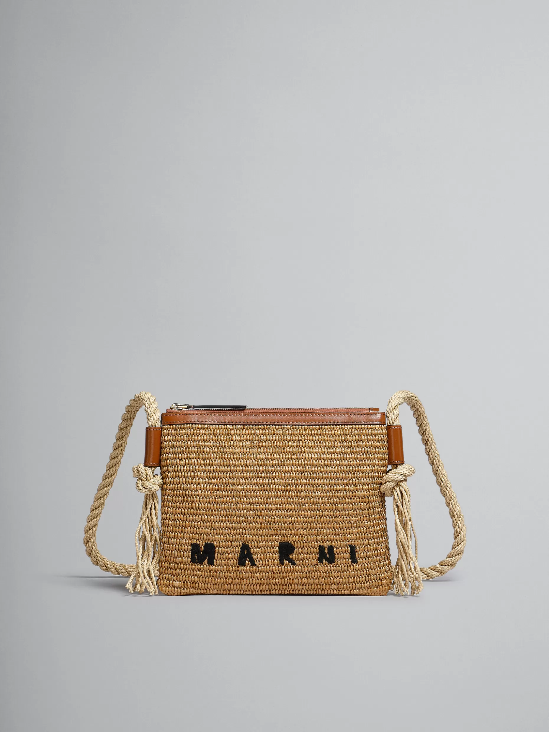 Women Marni Marcel Summer Bag With Rope Shoulder Stripe