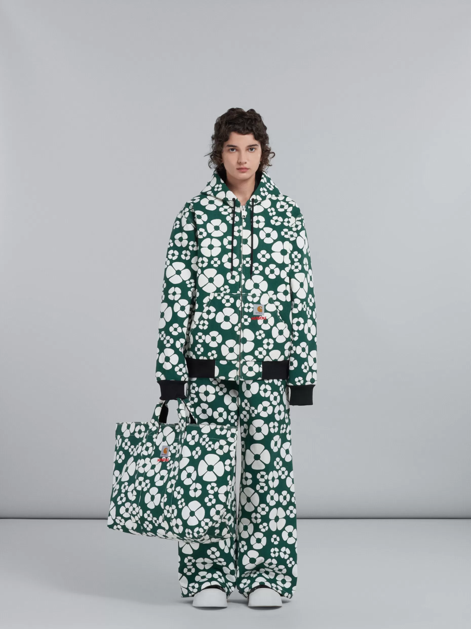 Women Marni X Carhartt Wip - Green Shopper