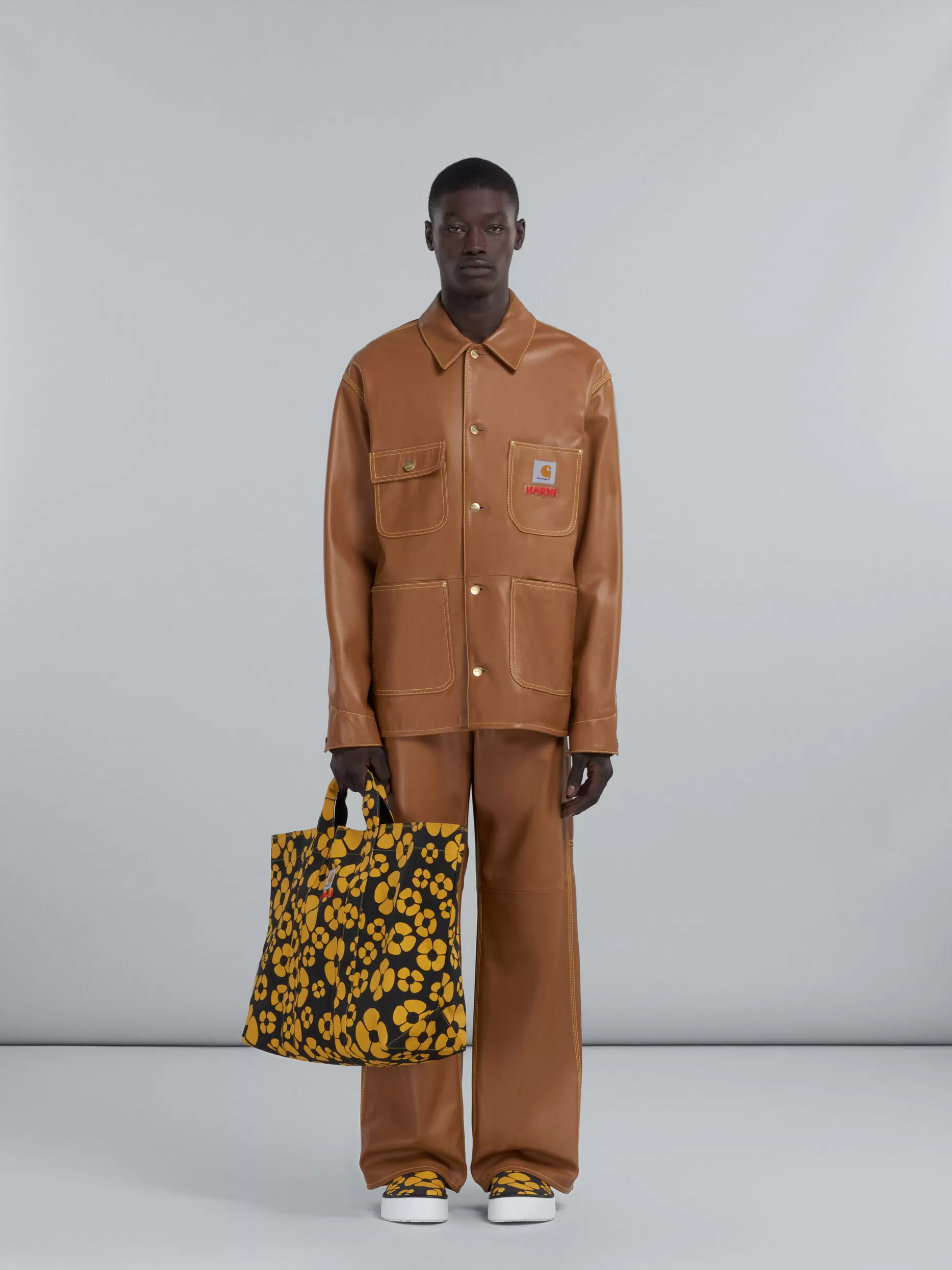 Men Marni X Carhartt Wip - Yellow Shopper