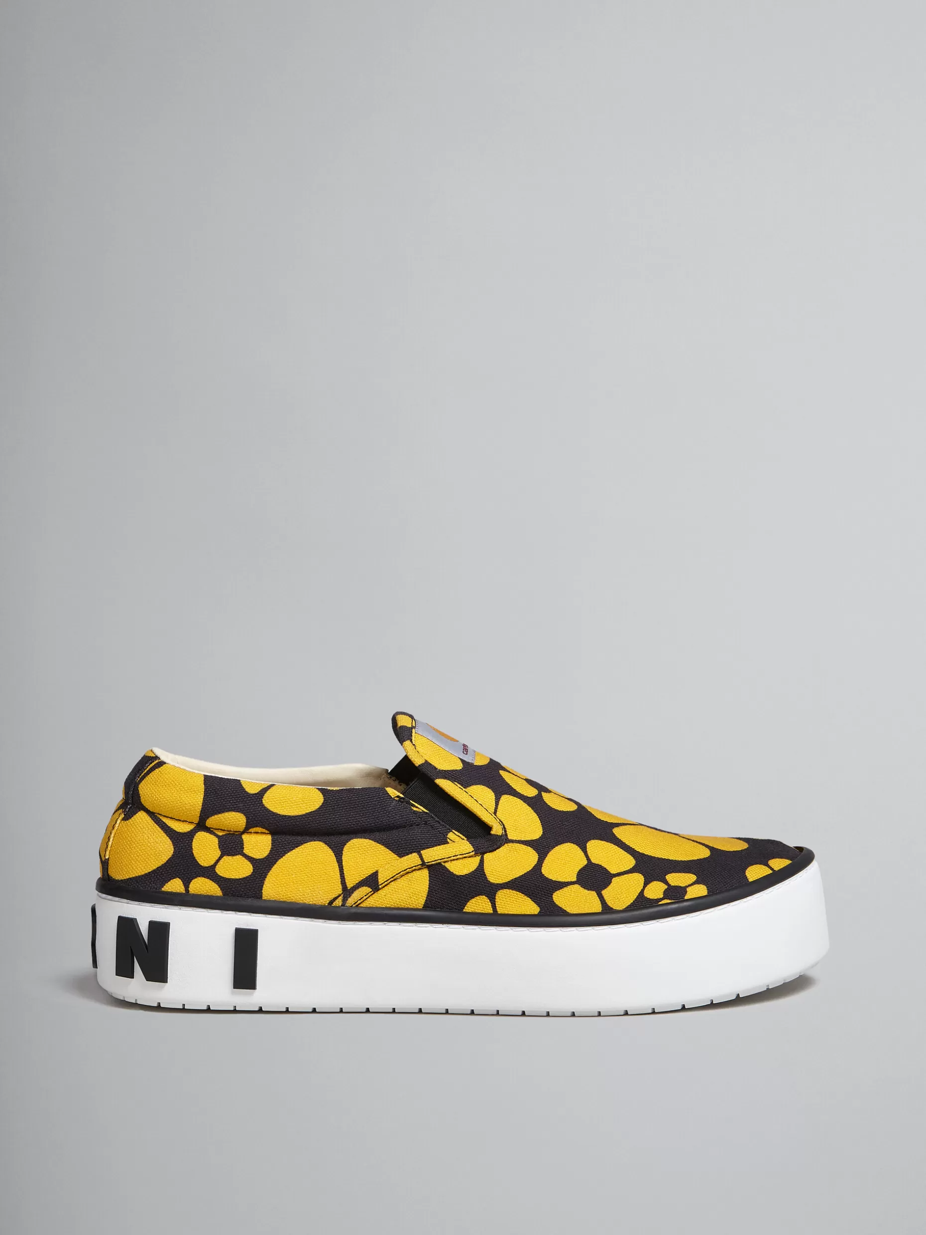 Men Marni X Carhartt Wip - Yellow Slip-On Sneakers