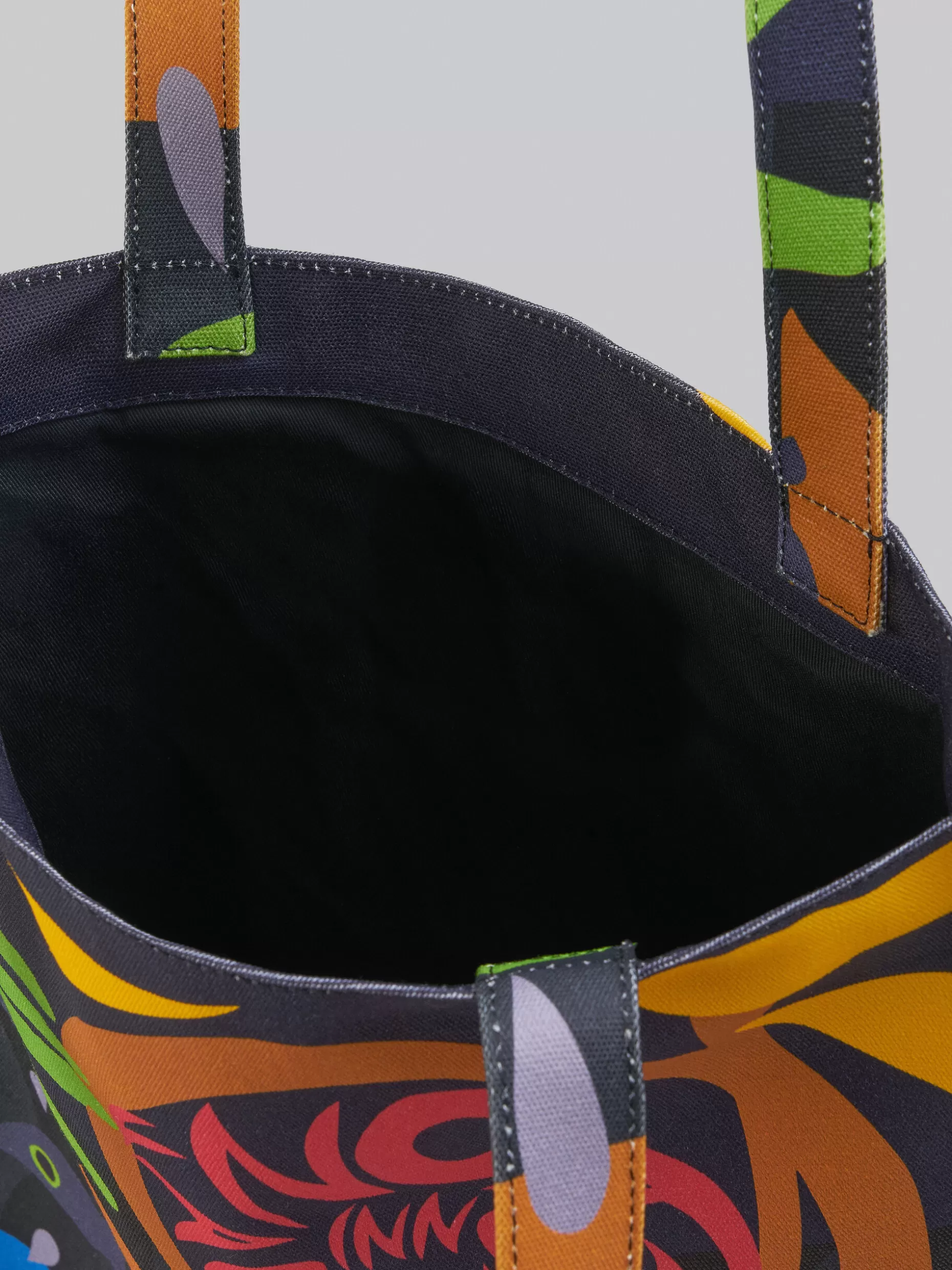 Men Marni X No Vacancy Inn - Tote Bag In Coated Canvas With Print