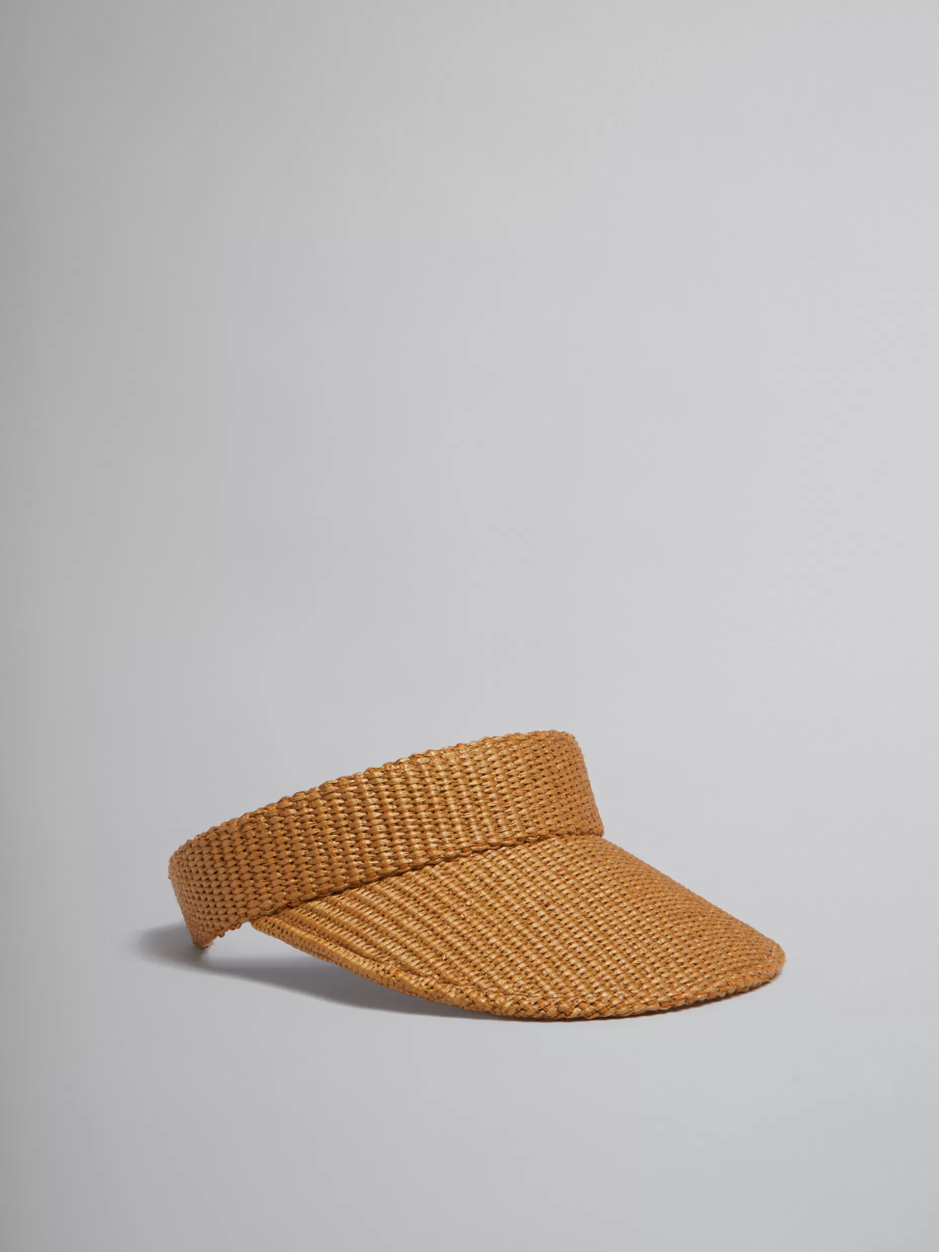 Women Marni X No Vacancy Inn -Visor In Raffia Fabric