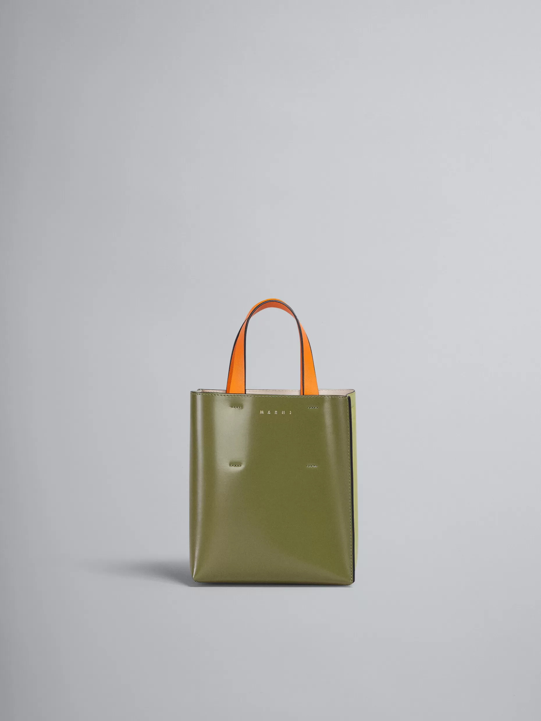 Women Marni Museo Mini Bag In Green Leather