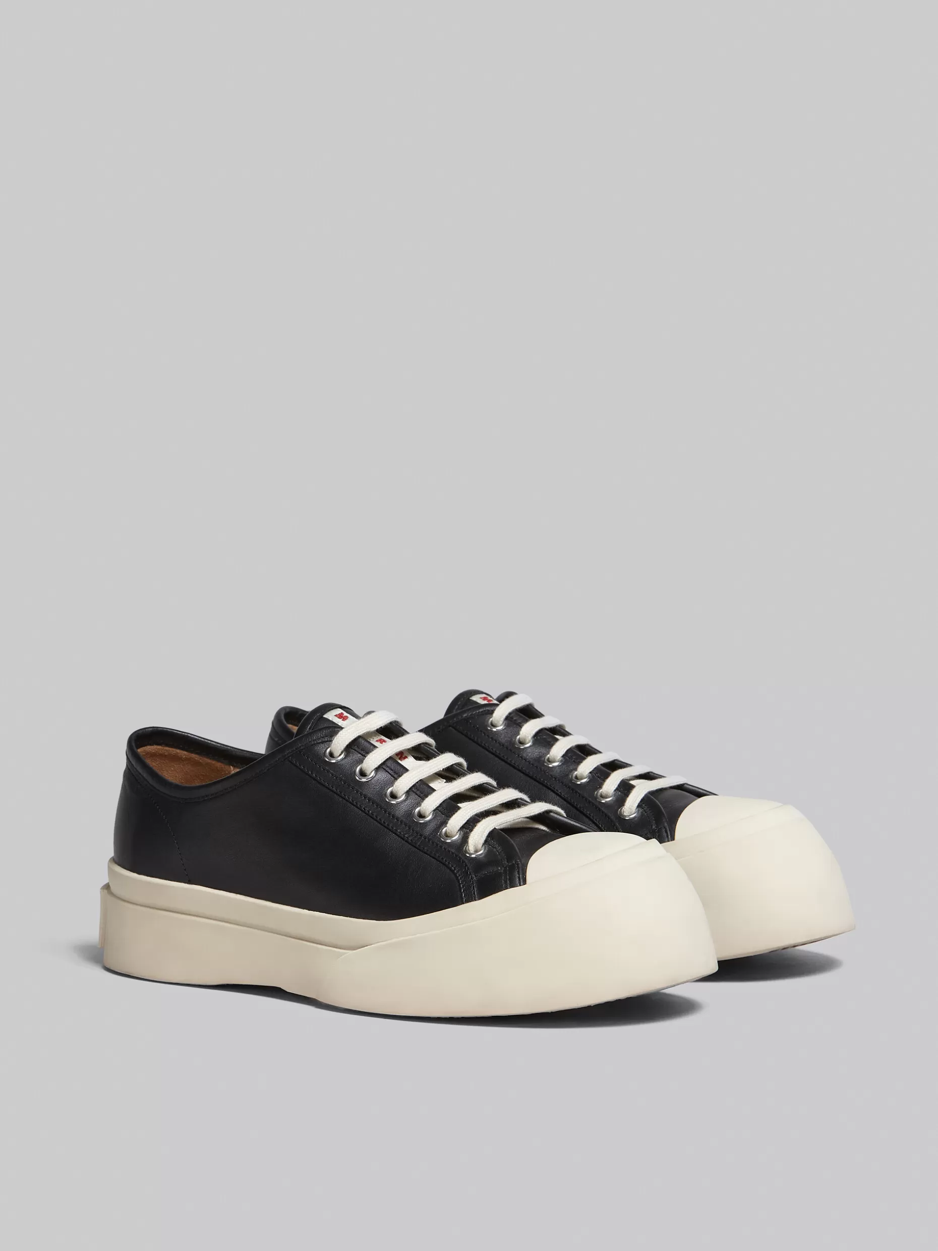 Women Marni Nappa Leather Pablo Lace-Up Sneaker