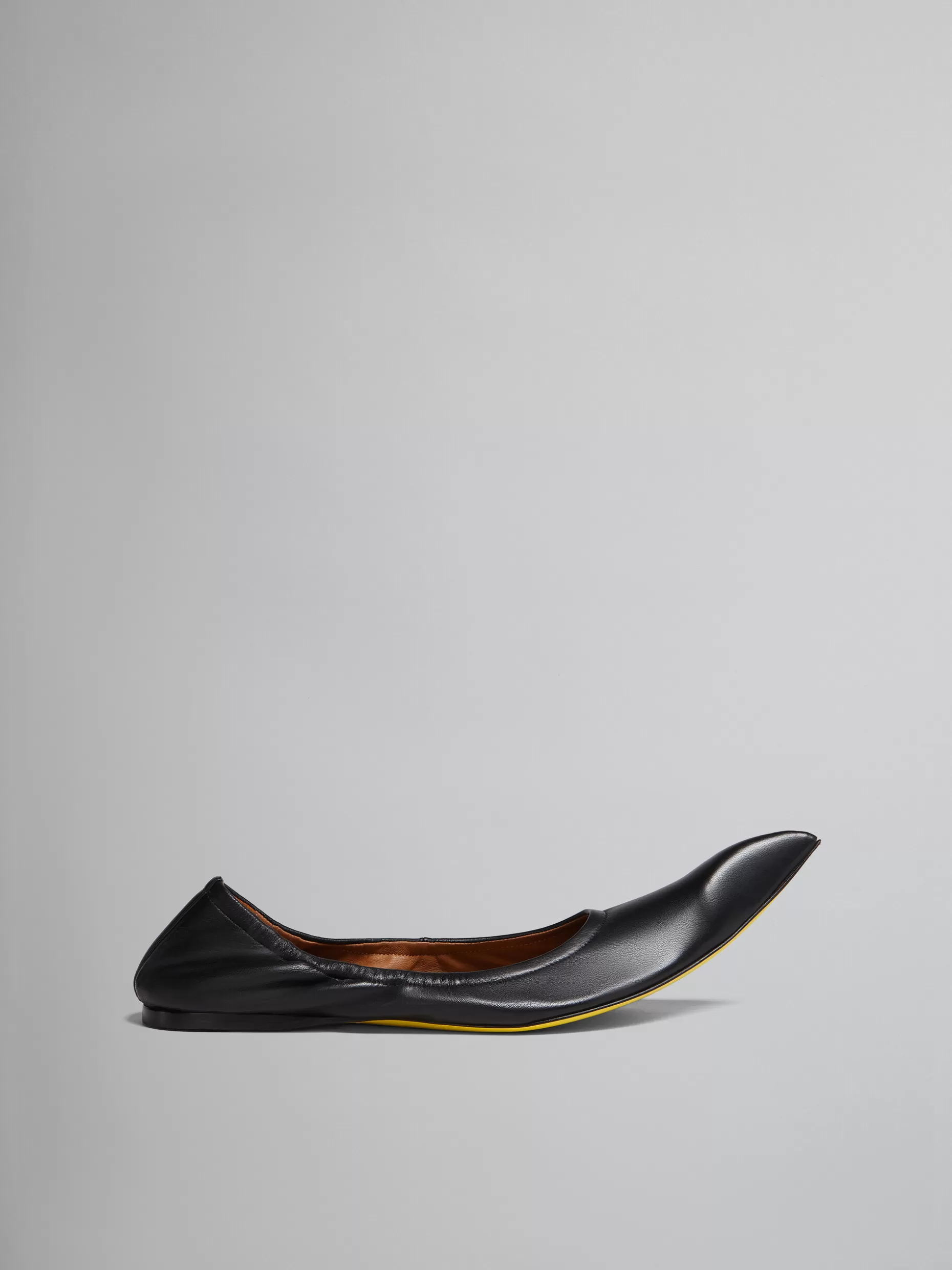 Women Marni Nappa Pointed-Toe Ballet Flats