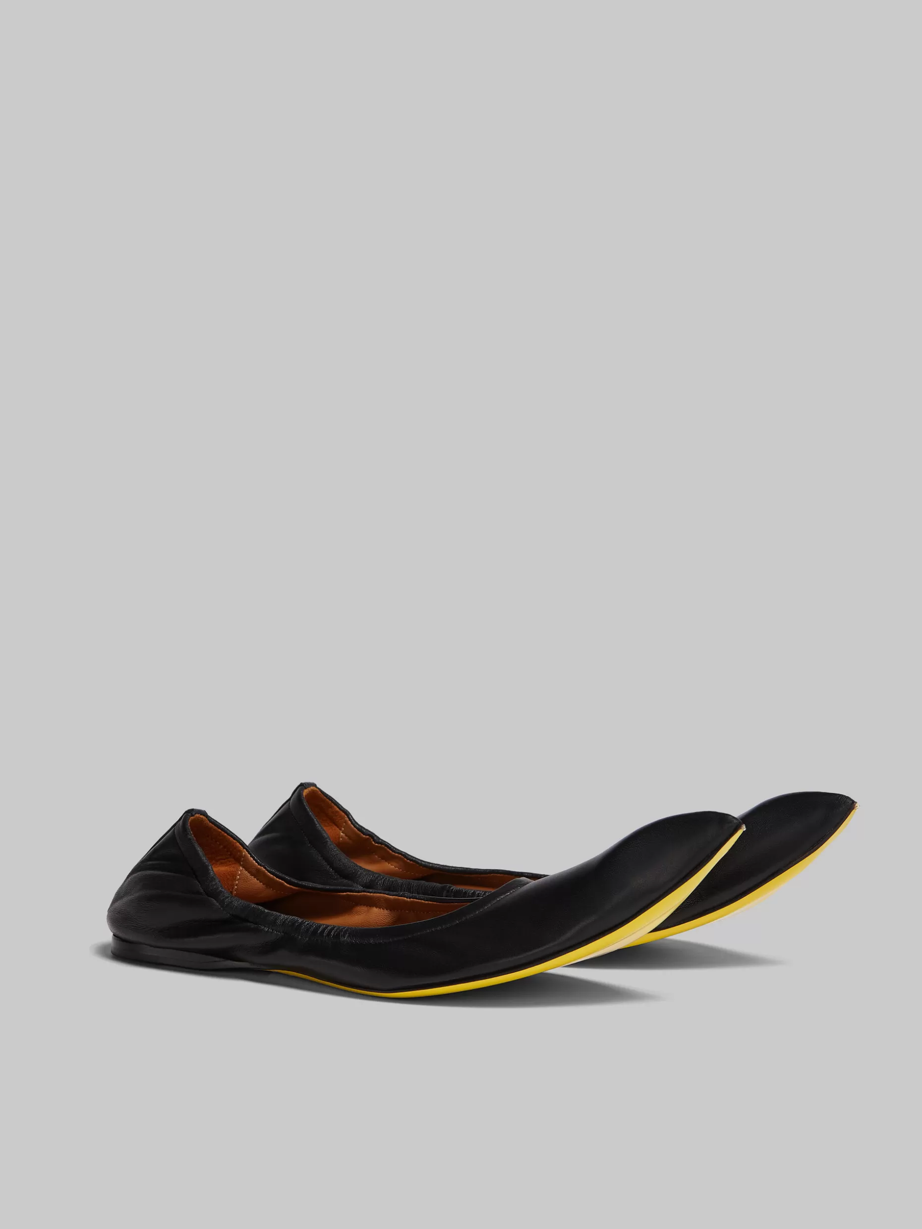 Women Marni Nappa Pointed-Toe Ballet Flats