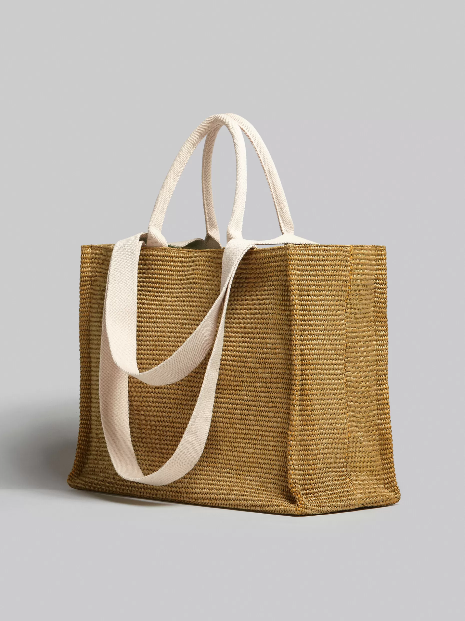 Women Marni Natural Raffia Large Tote Bag