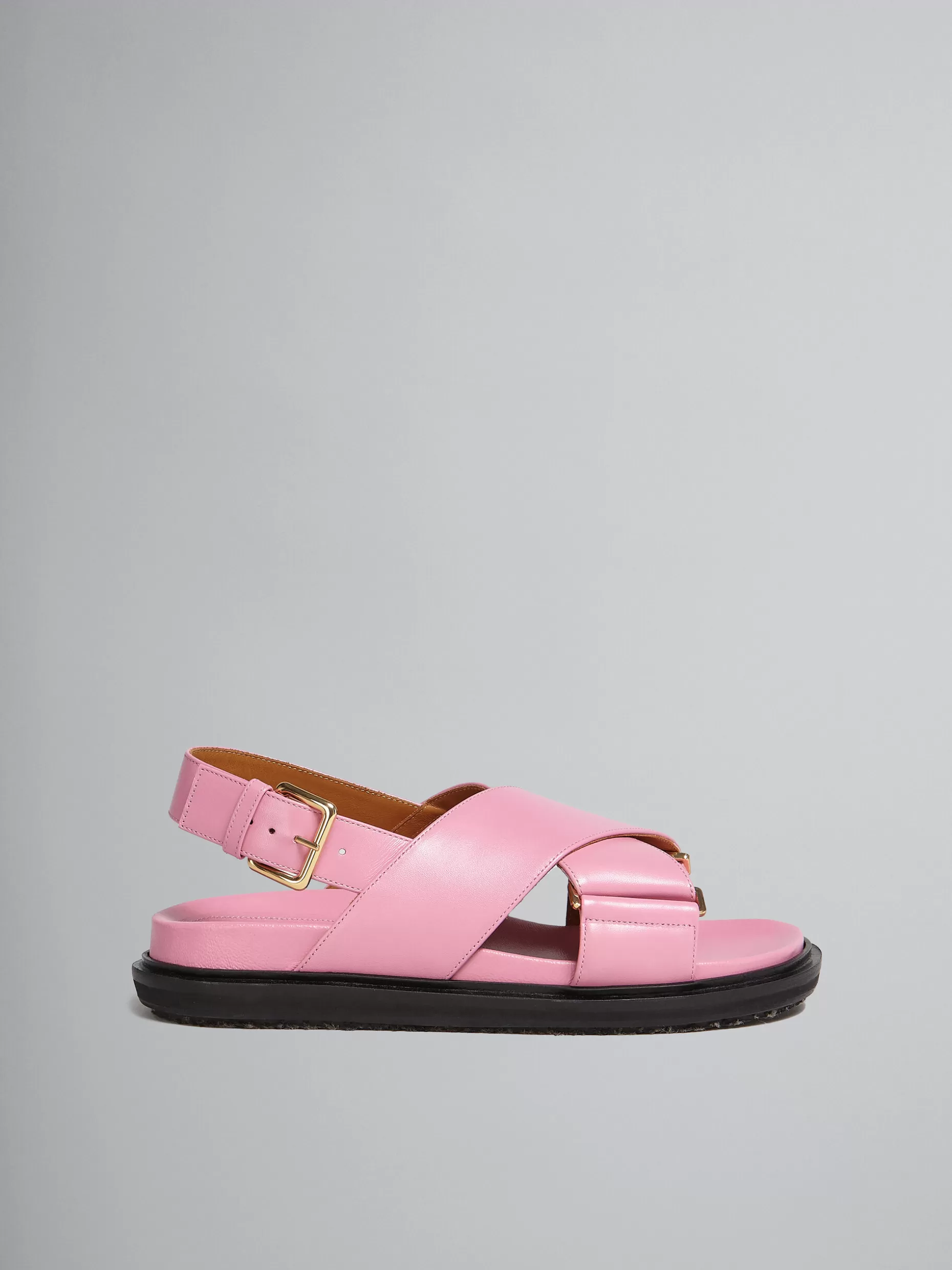 Women Marni Pink Leather Fussbett