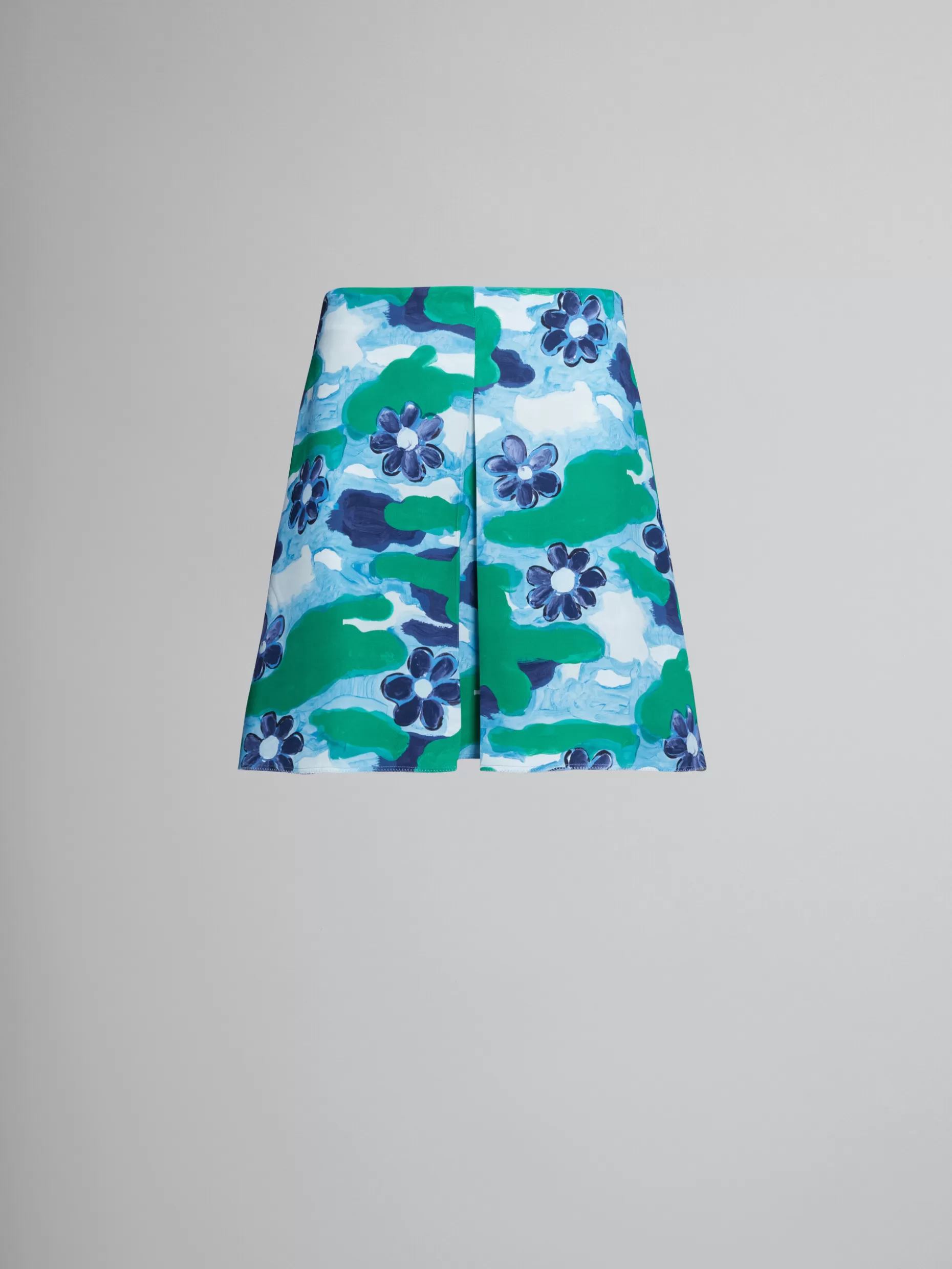 Women Marni Printed Cady Mini Skirt