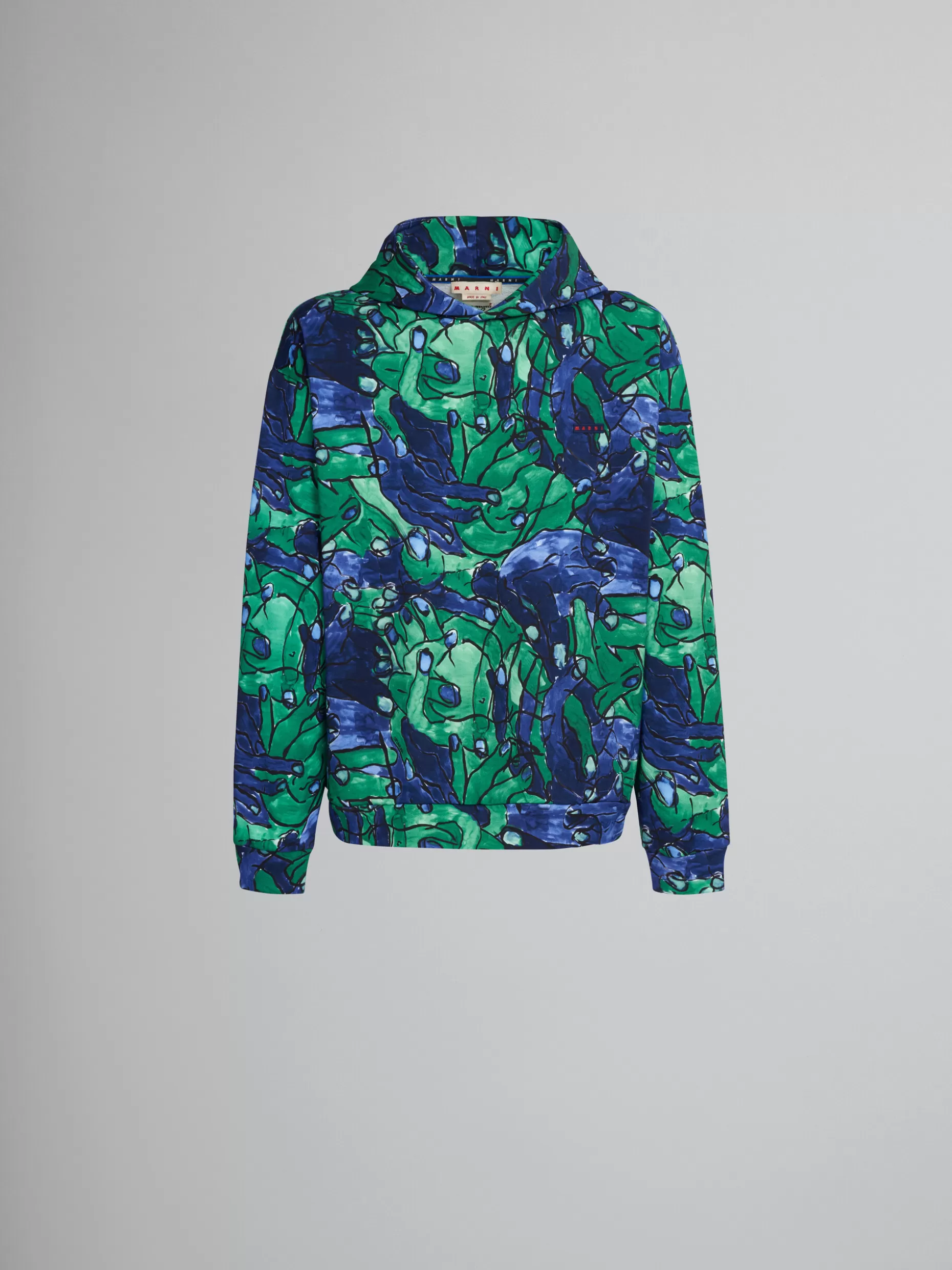 Men Marni Printed Hoodie