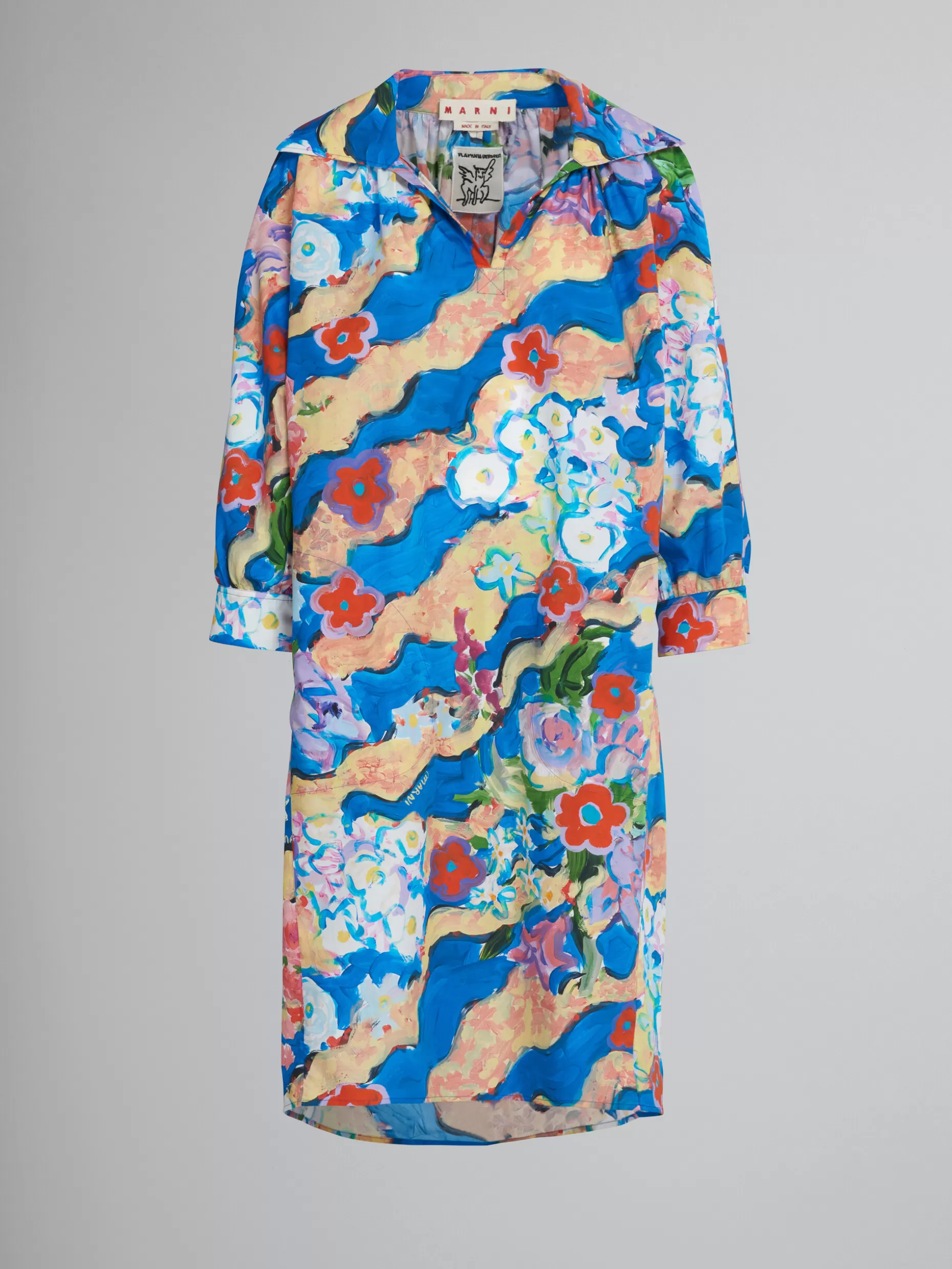 Women Marni Printed Poplin Dress