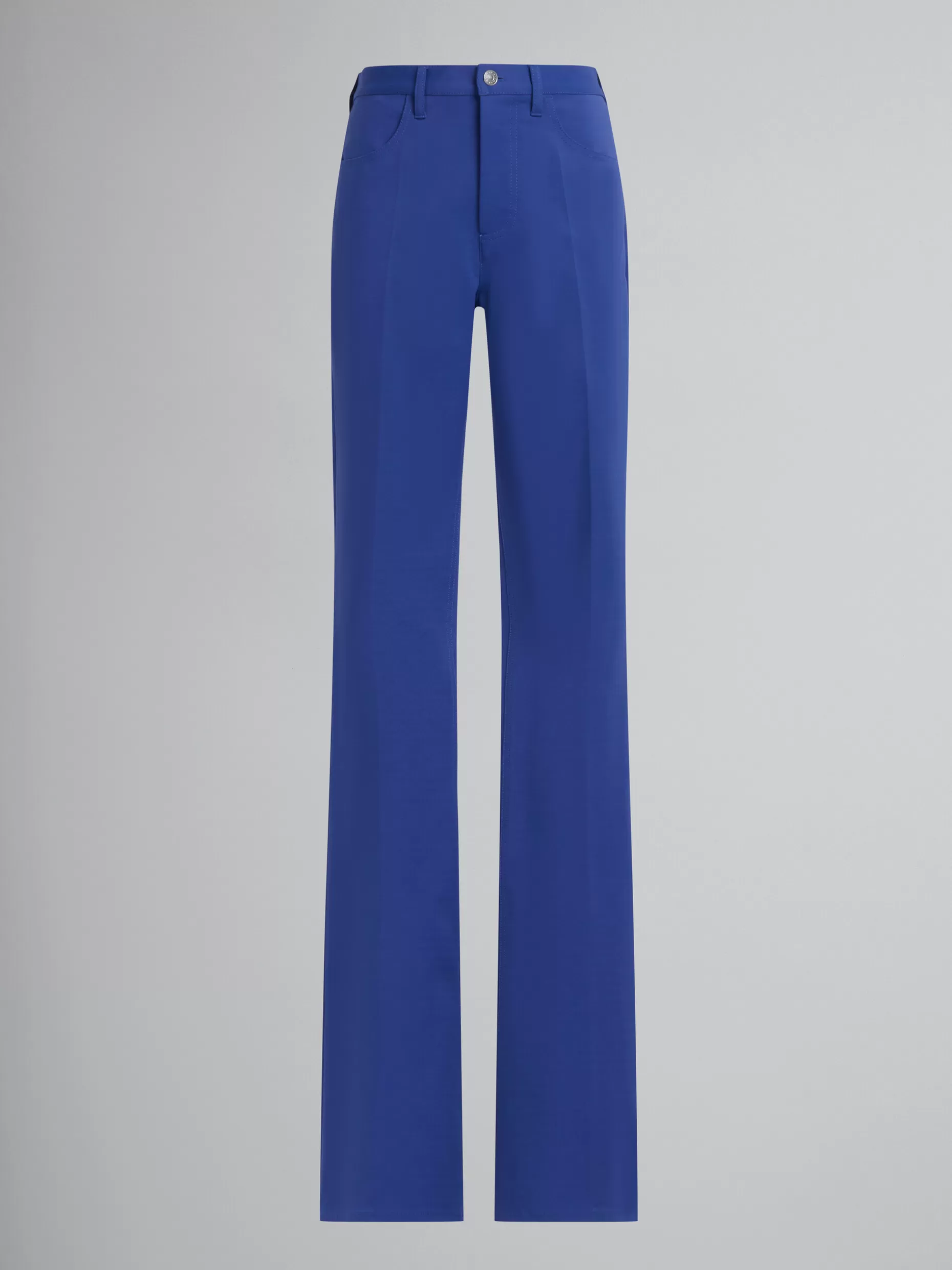 Women Marni Purple Velvet Trousers