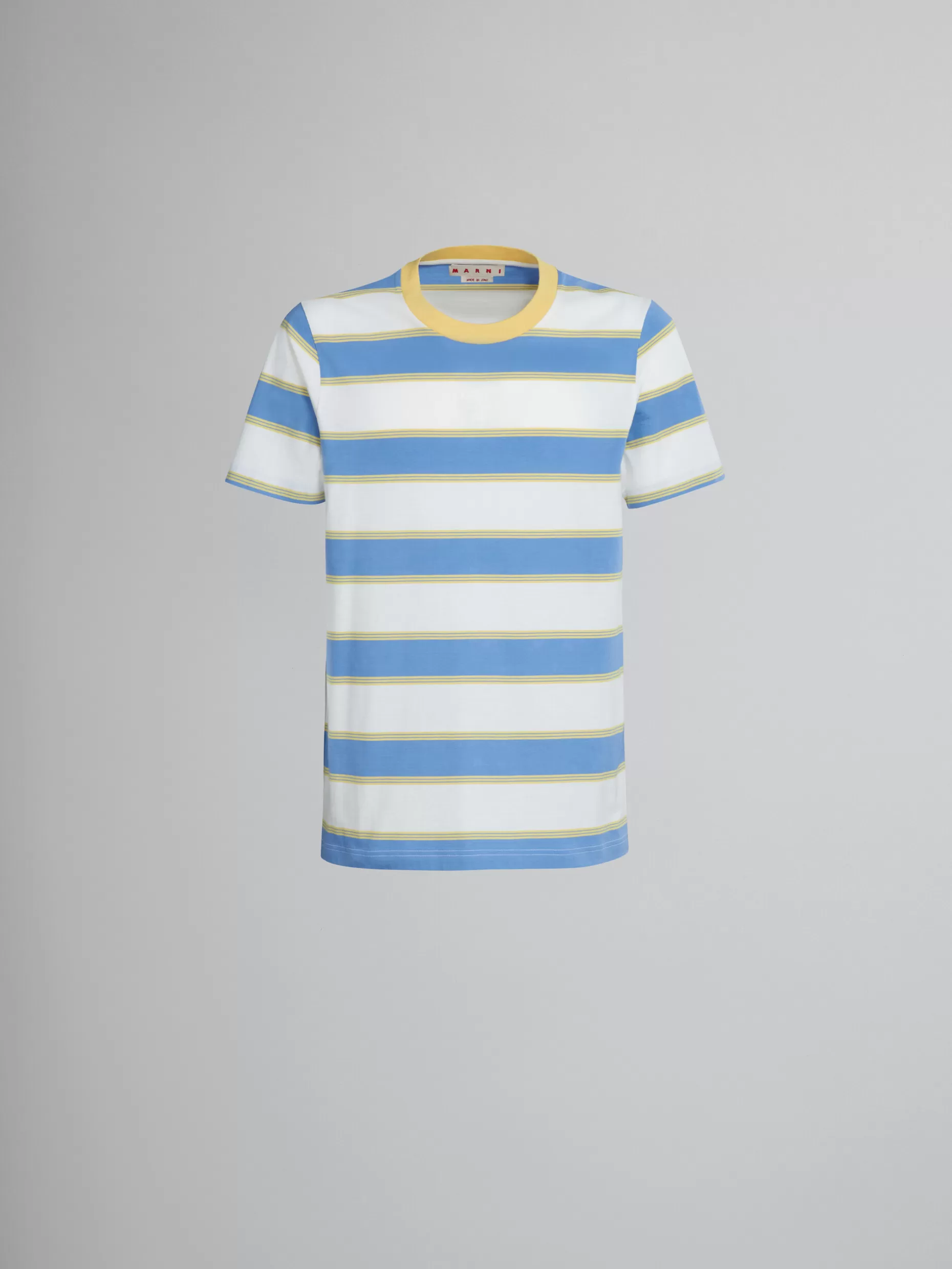 Men Marni Set Of 3 T-Shirts In Bio Cotton