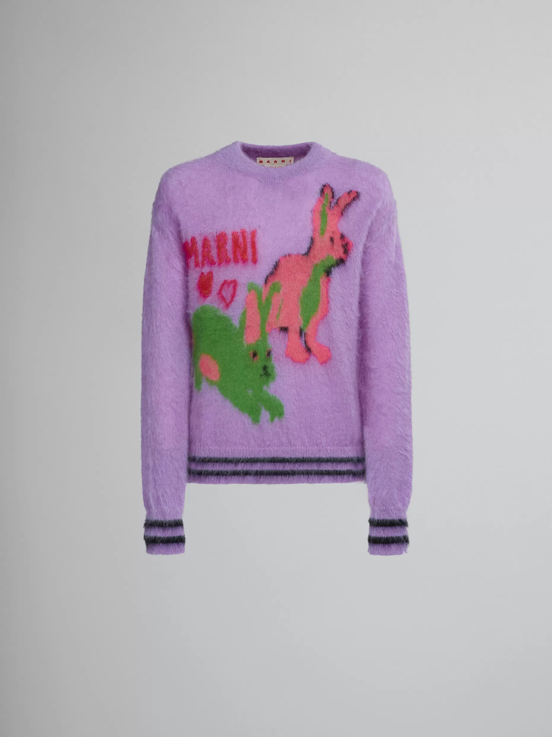 Men Marni Sweater With Multicolour Inlay