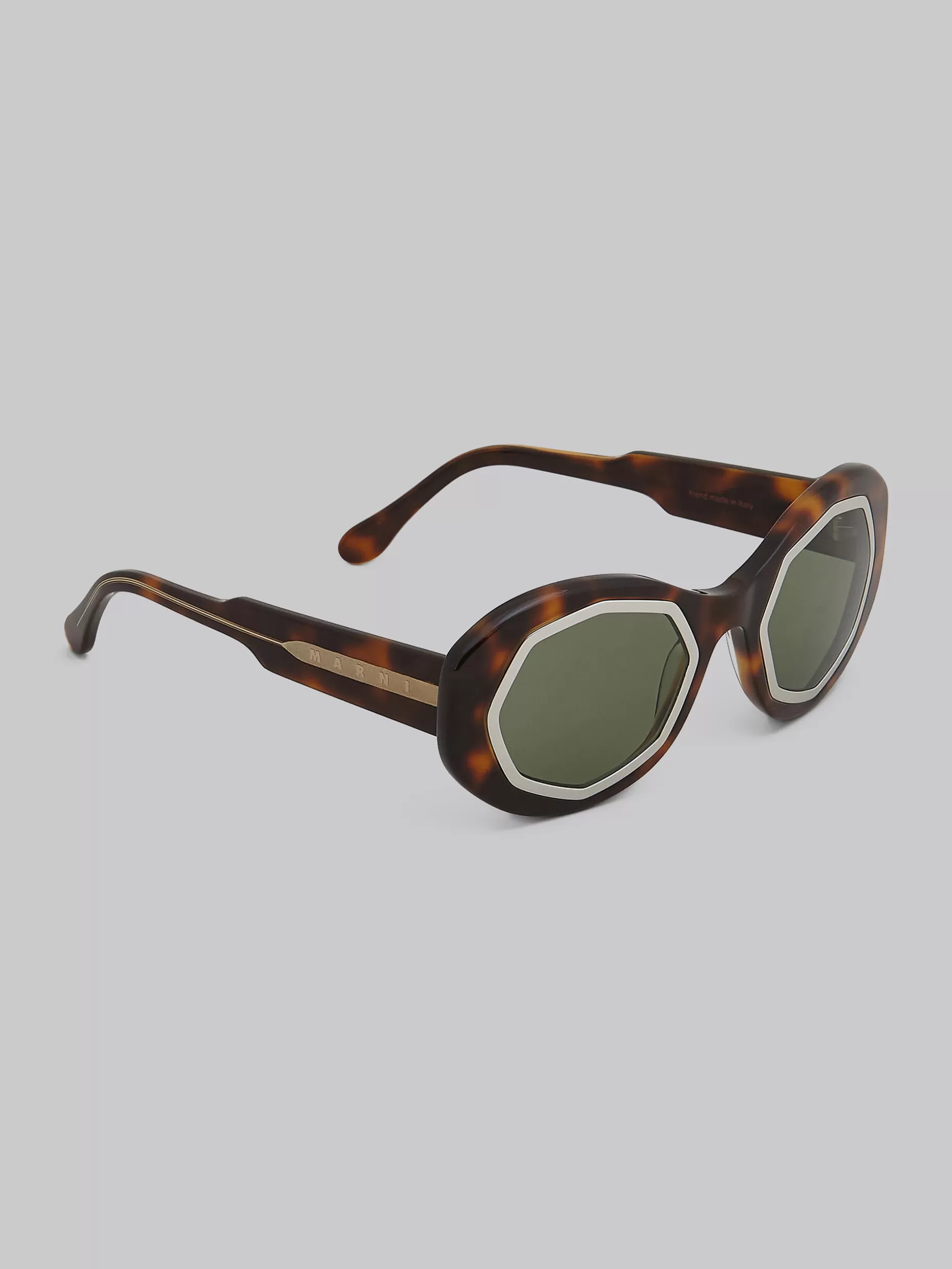 Women Marni Tortoiseshell Mount Brumo Acetate Sunglasses