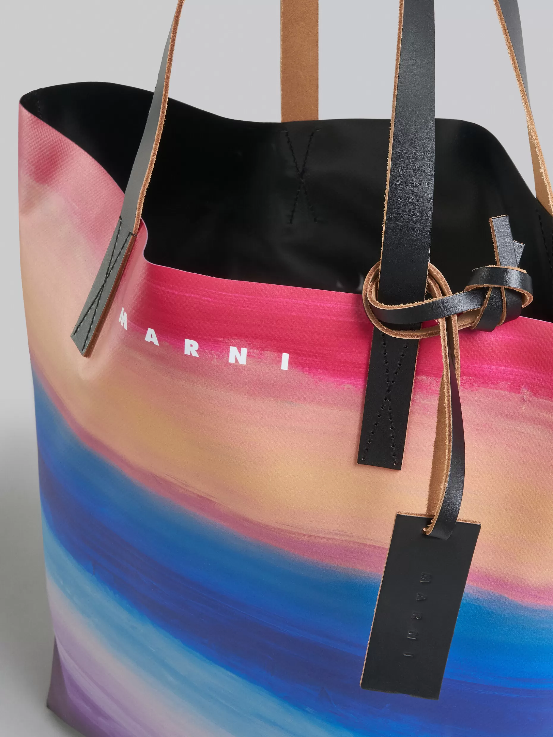 Men Marni Tribeca Shopping Bag With Dark Side Of The Moon Print