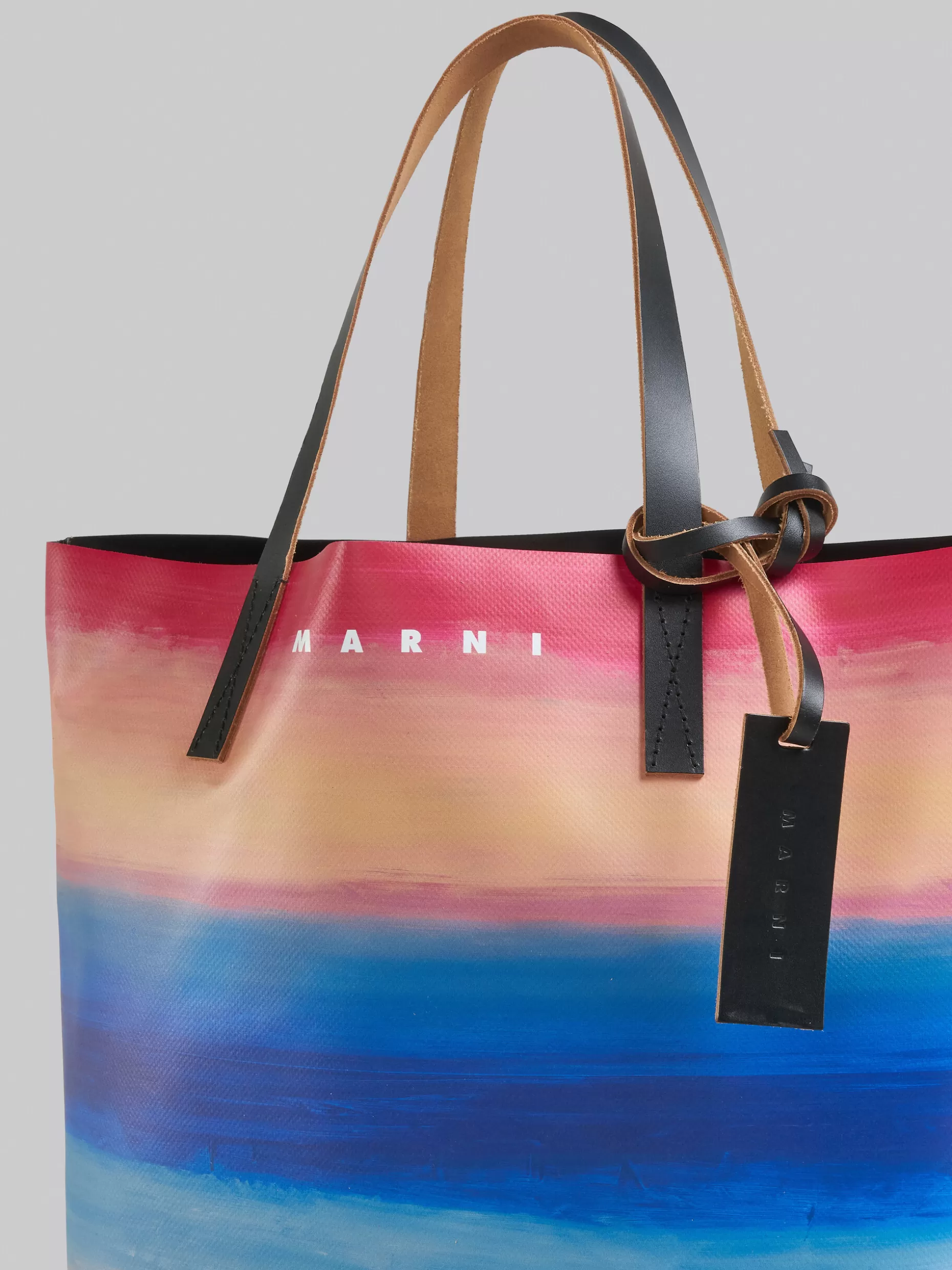 Men Marni Tribeca Shopping Bag With Dark Side Of The Moon Print