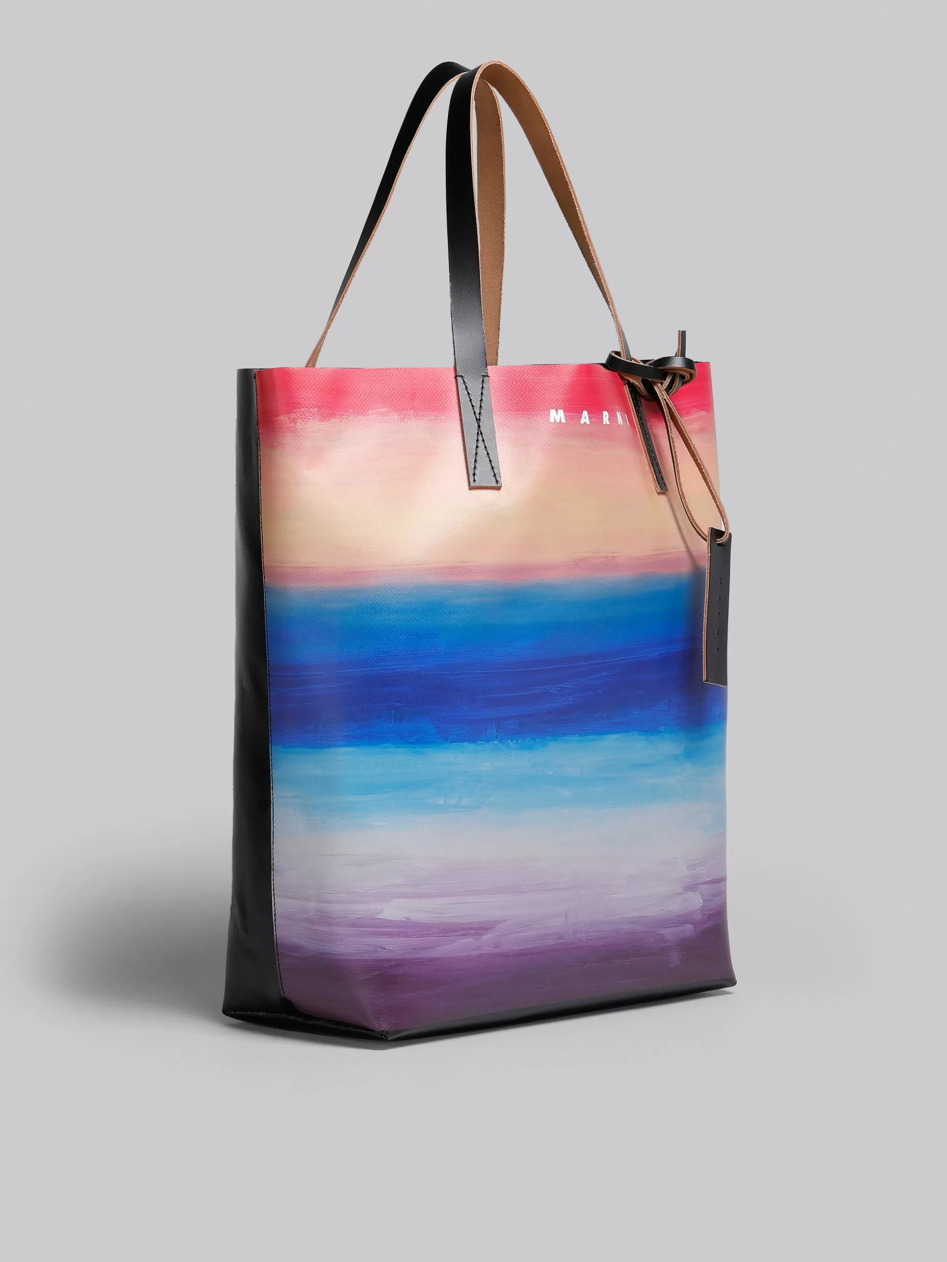 Men Marni Tribeca Shopping Bag With Dark Side Of The Moon Print