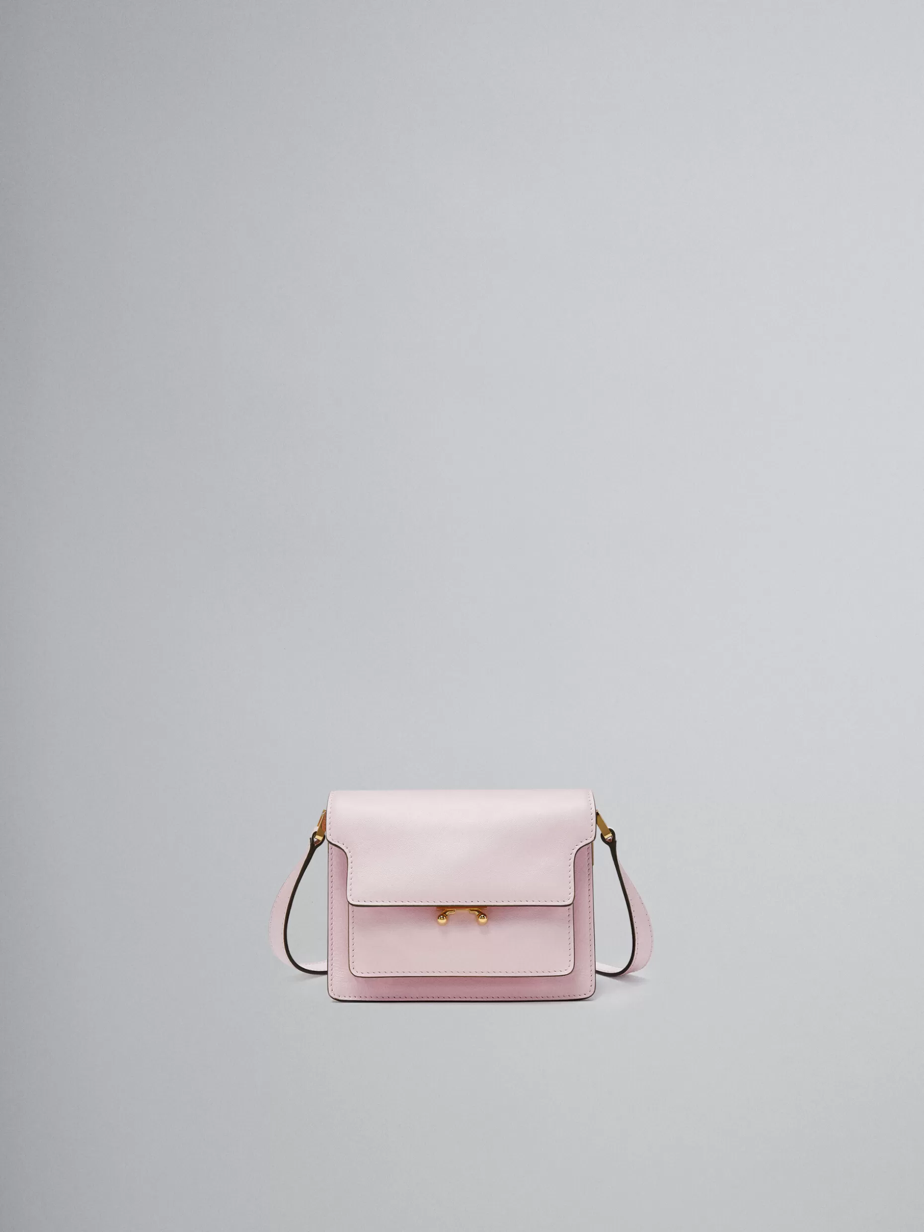 Women Marni Trunk Soft Mini Bag In Pink Leather