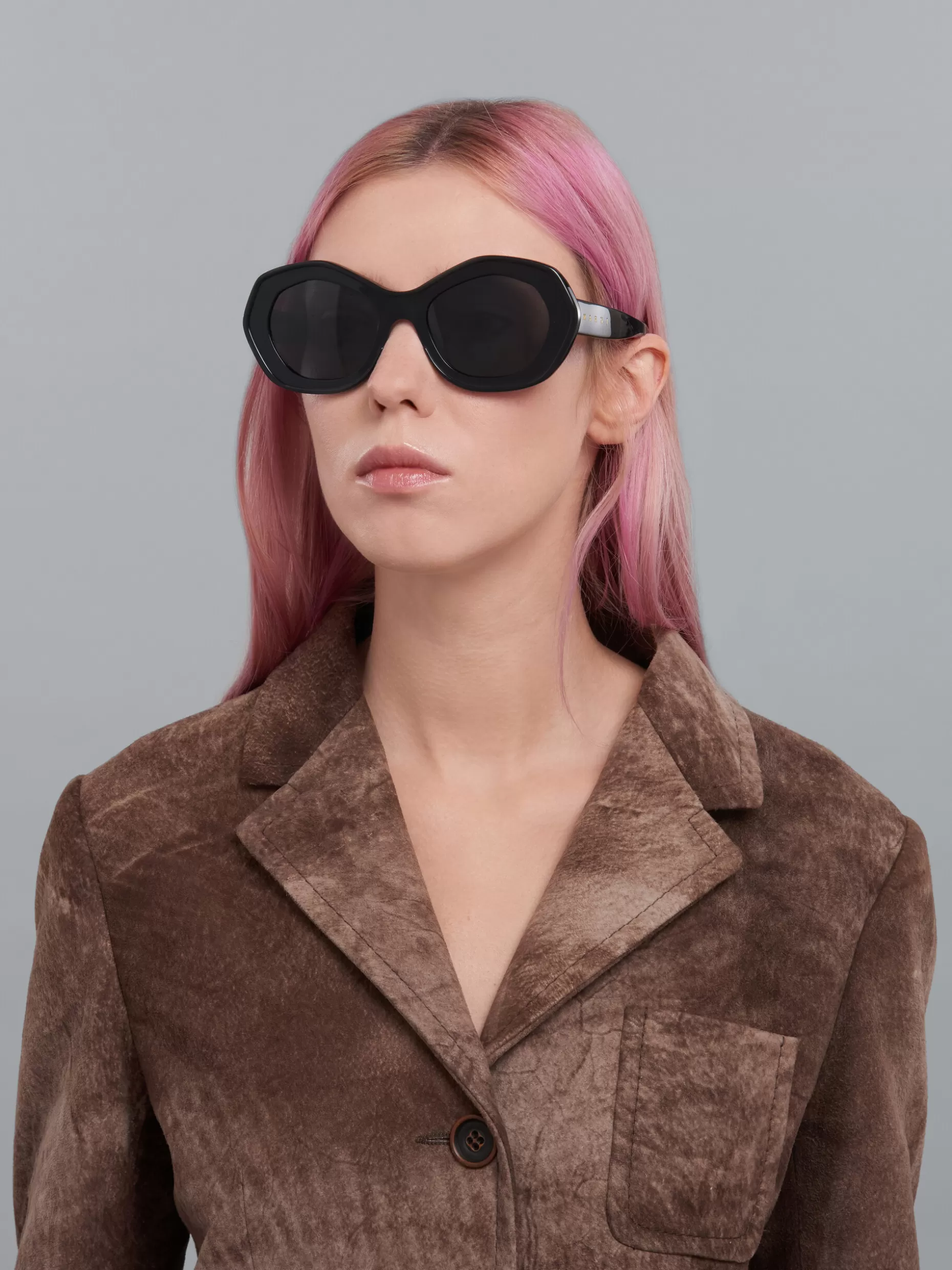 Women Marni Ulawun Vulcano Acetate Sunglasses