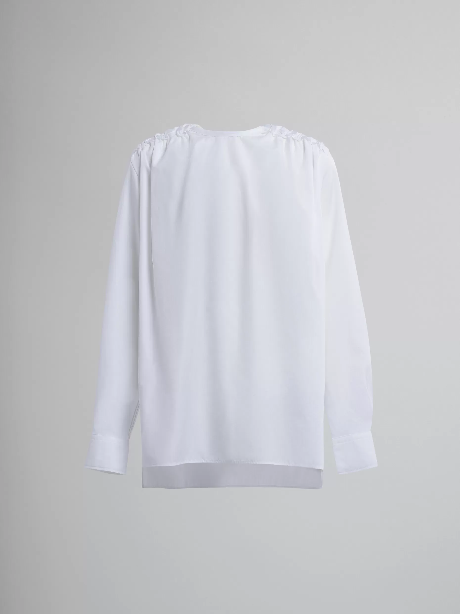 Women Marni White Cotton Poplin Shirt