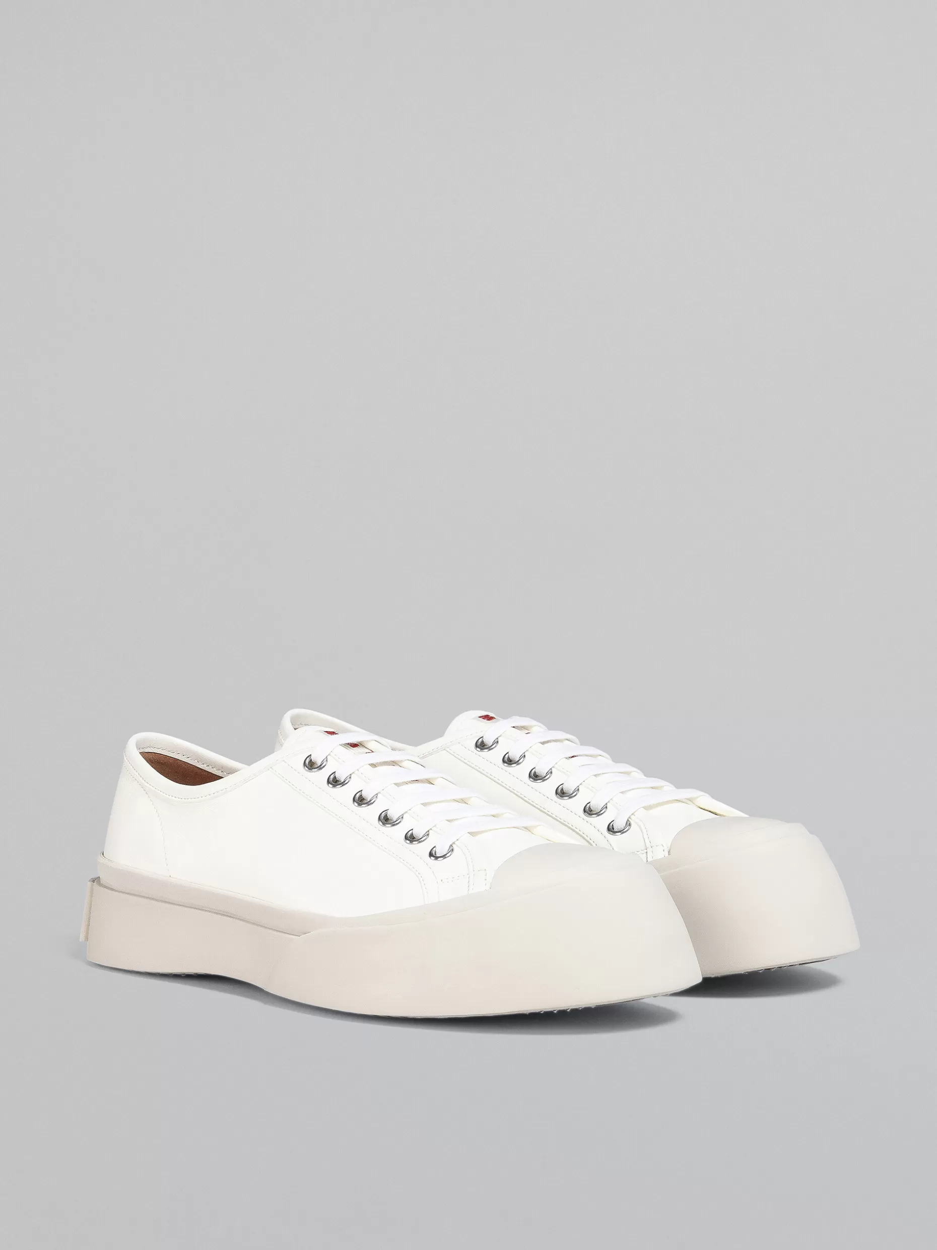 Men Marni White Nappa Leather Pablo Sneaker