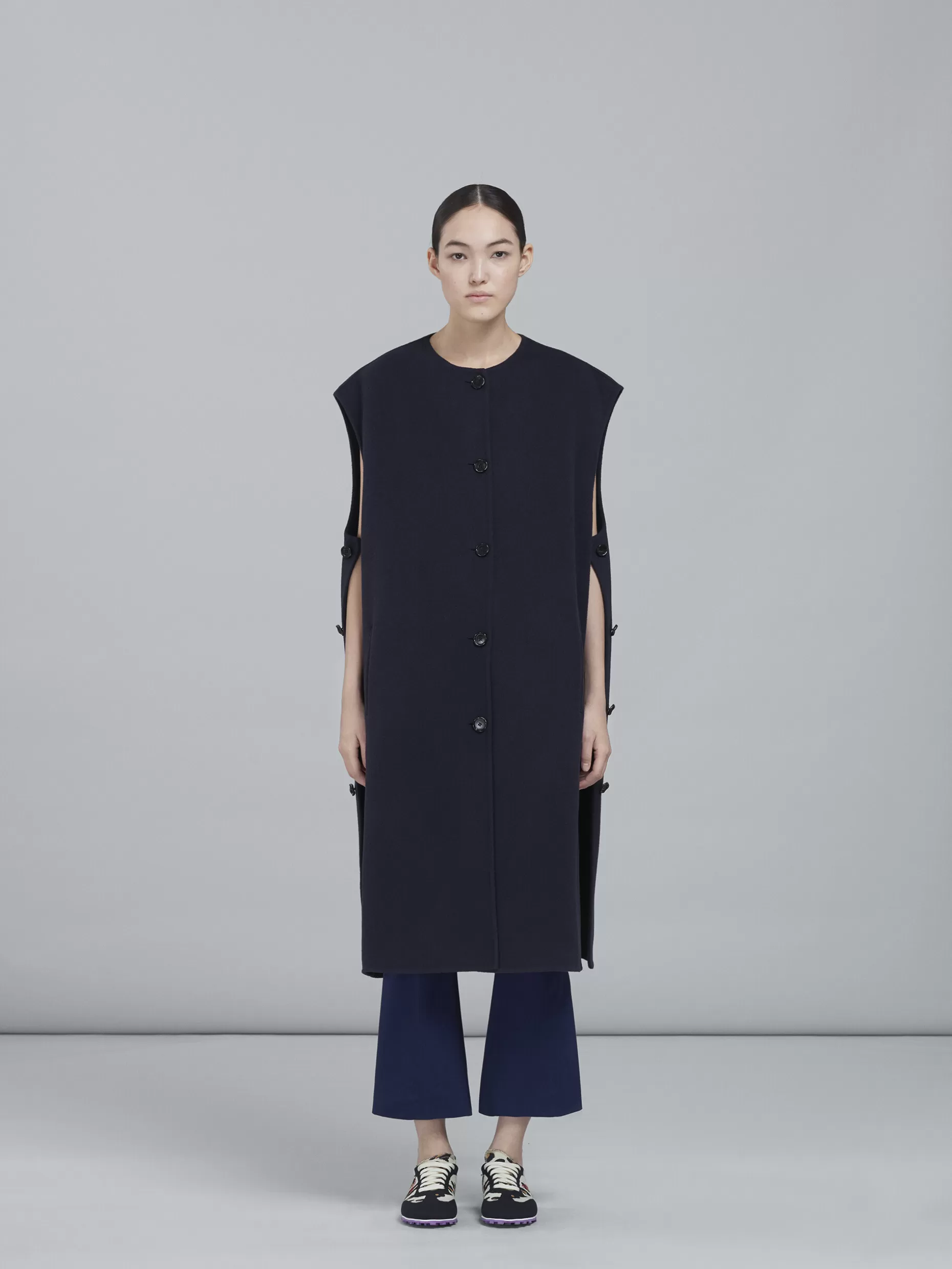 Women Marni Wool Long Vest