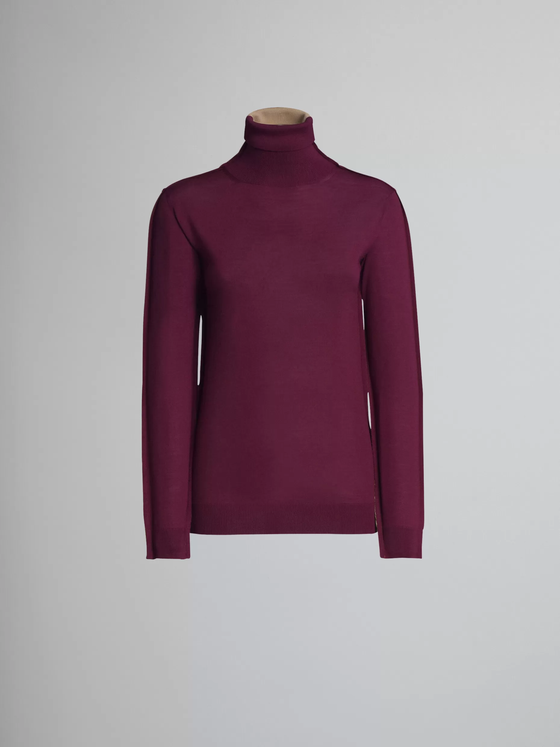 Women Marni Wool Turtleneck Sweater